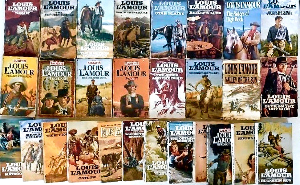 Louis L’Amour Lot of 28 Western Paperbacks