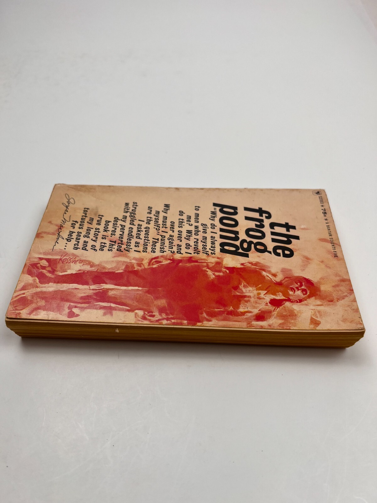 THE FROG POND by Joyce Maclver A Bantam Book 1962 Edition Paperback PB Novel