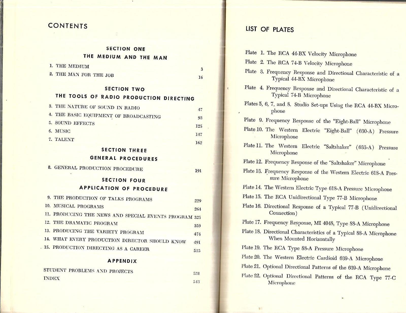 Radio Production Directing by Albert Crews (1944, Hardcover)