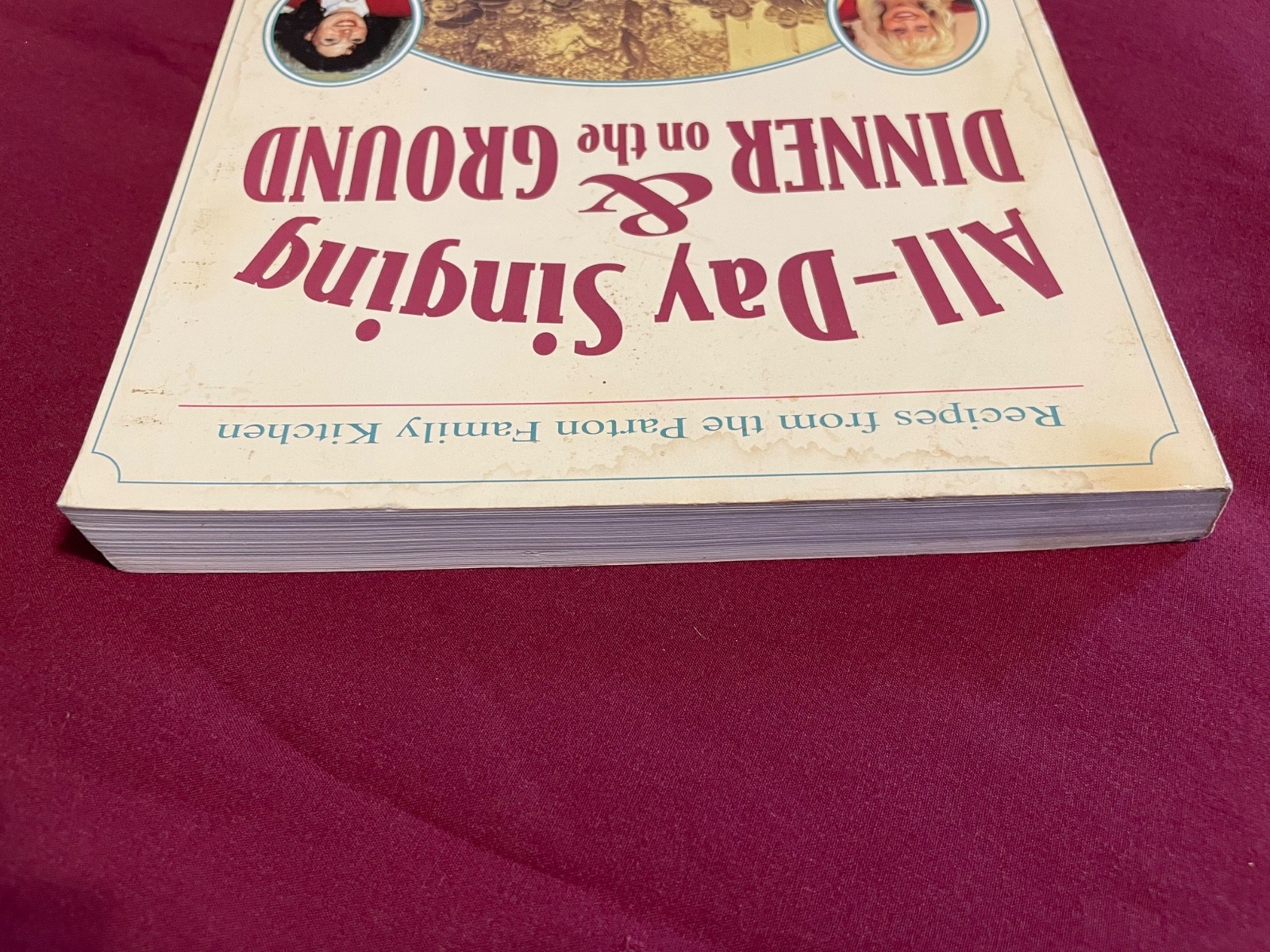 SIGNED All-Day Singing & Dinner on the Ground COOKBOOK Willadeene & Dolly Parton