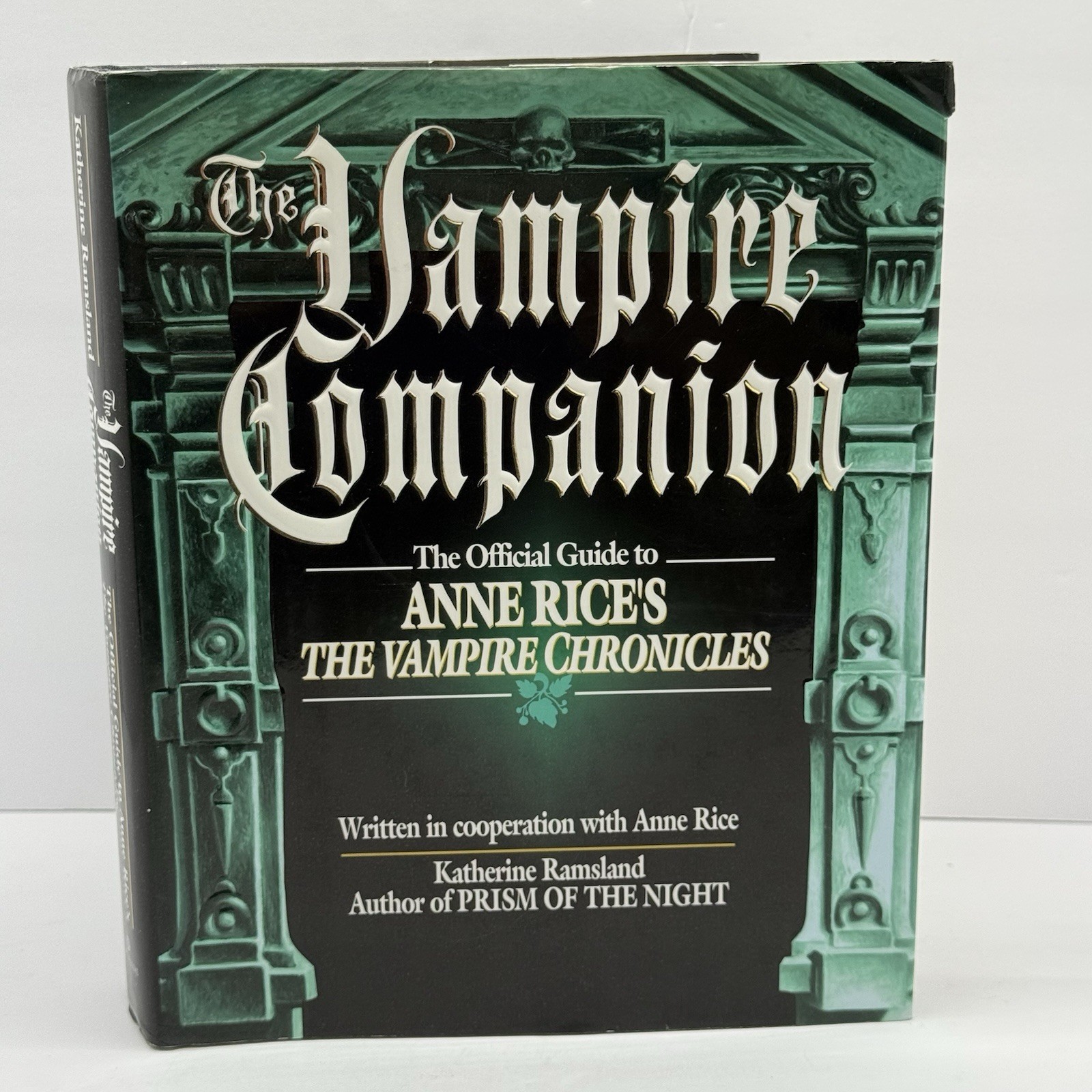 The Vampire Companion by Katherine Ramsland Anne Rice HCDJ 1st Ed 1st Print