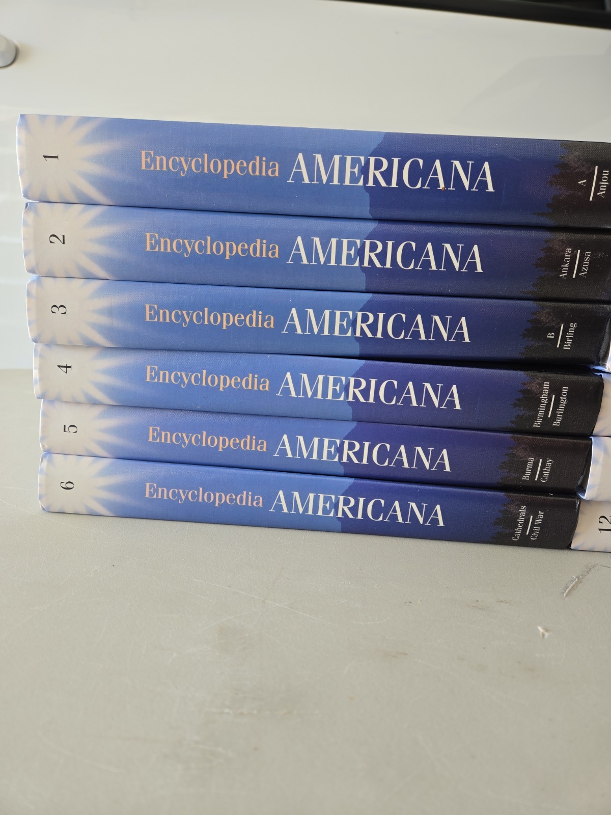 2005 Encyclopedia Americana Complete Collection (30 Volumes) Hardcover