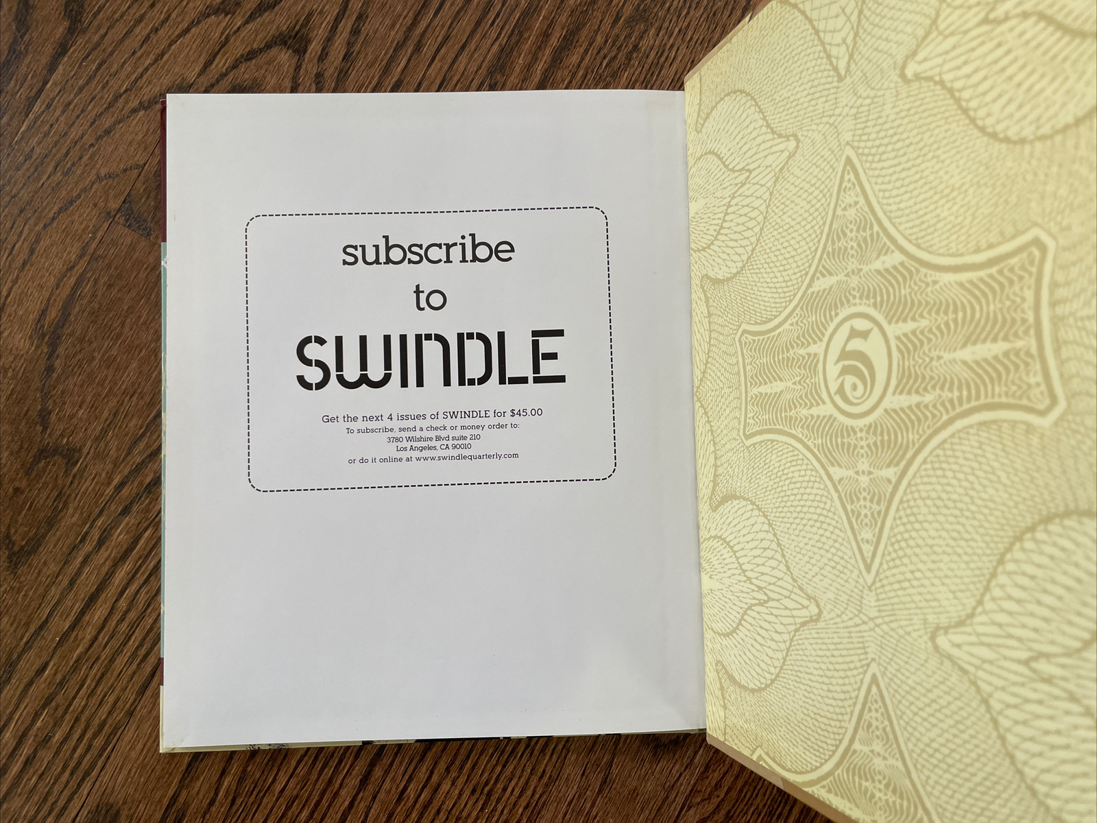 Swindle Quarterly Issue #1 2004 Shepard Fairey Obey Hardcover Grandmaster Flash
