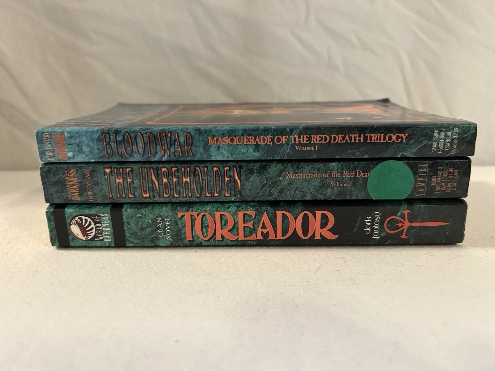 Vampire The Masquerade 1st Edition Book Lot 3 White Wolf World of Darkness