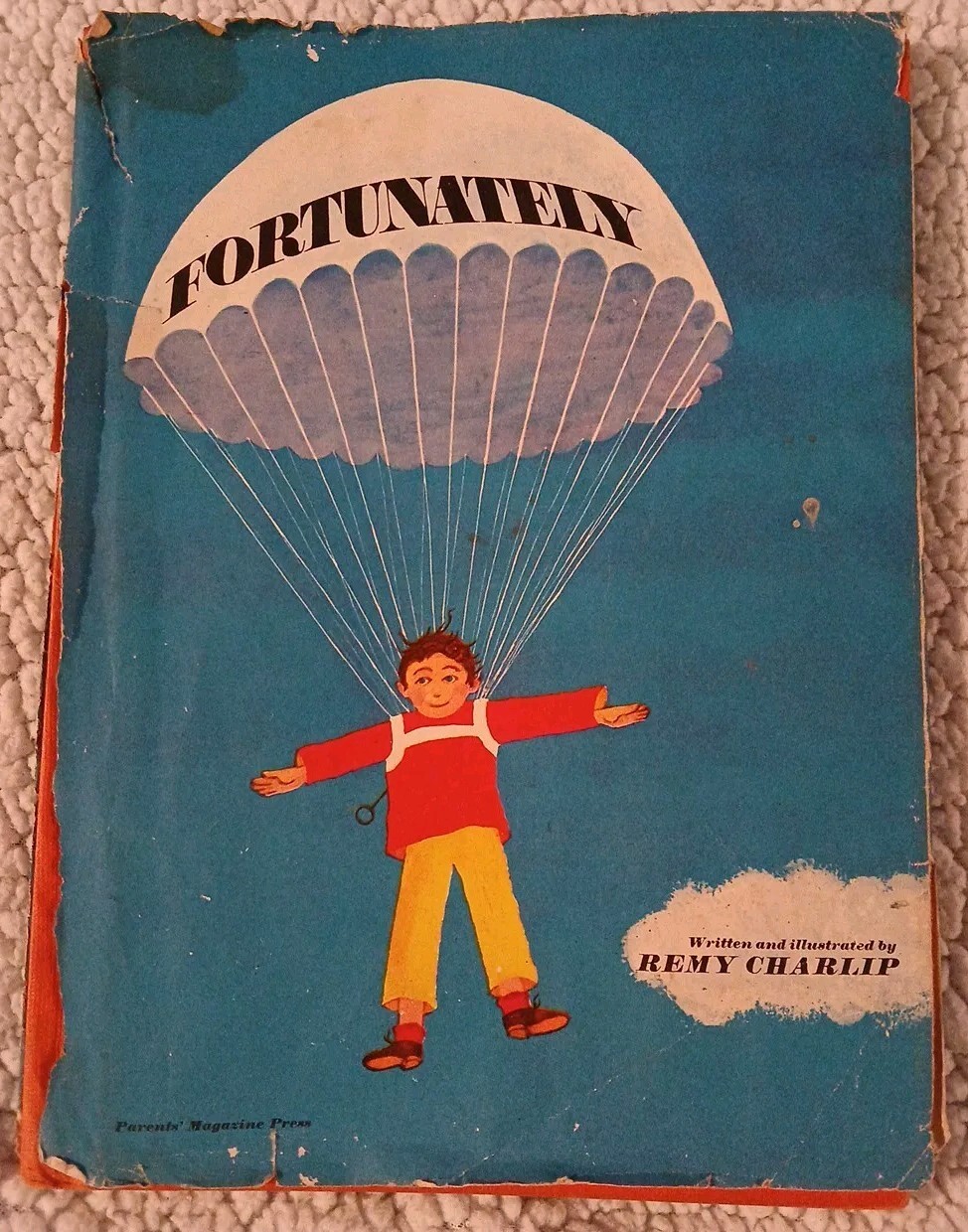 FORTUNATELY Remy Charlip 1964 Parents’ Magazine Press, First Edition HC with DJ