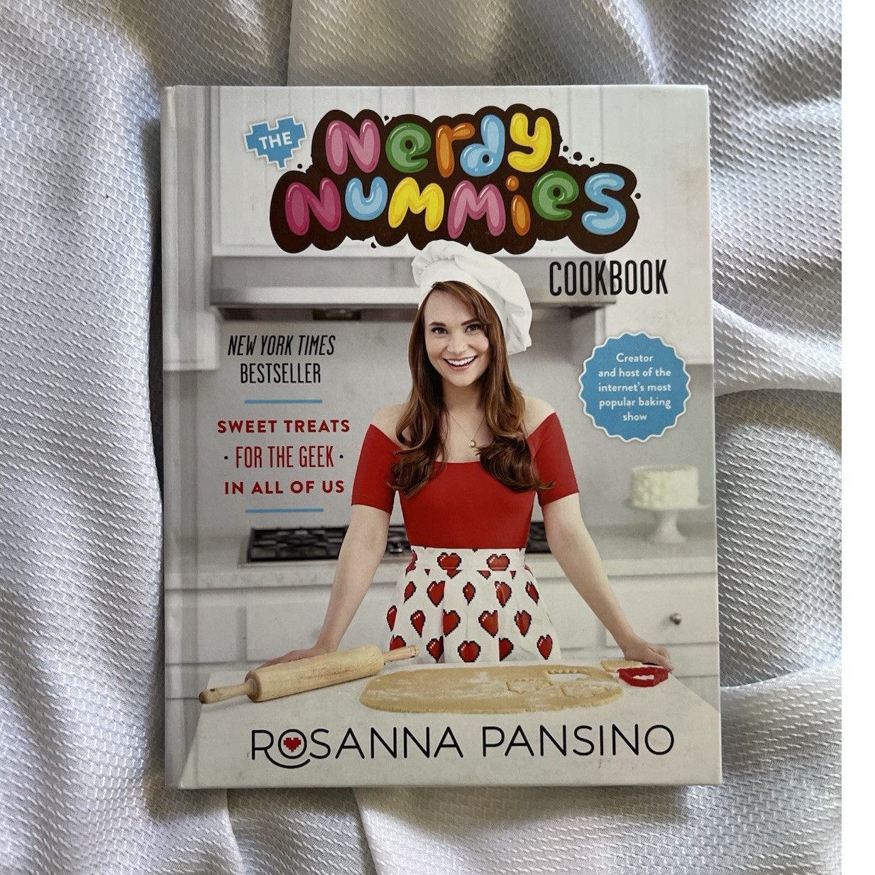 Nerdy Nummies Cookbook by Rosanna Pansino, Hardcover, Baking, Atria Books