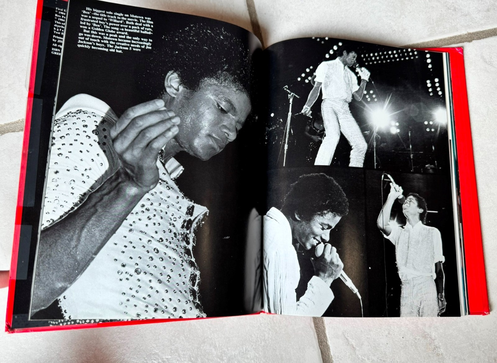 MICHAEL JACKSON hardcover STEWART REGAN Greenwich House 1984 w/o dust jacket