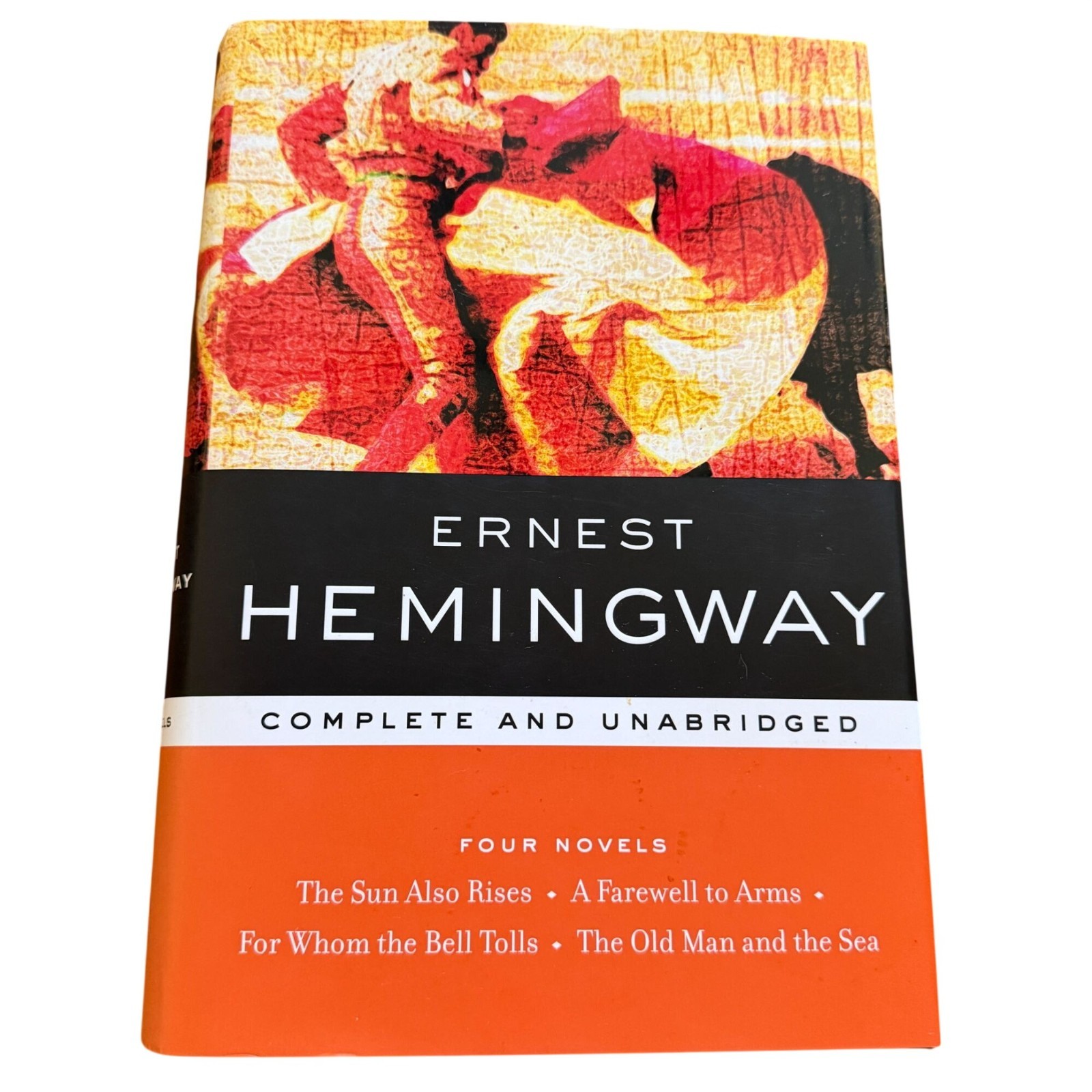 Ernest Hemingway Complete & Unabridged set of novels Barnes & Noble 4 novels