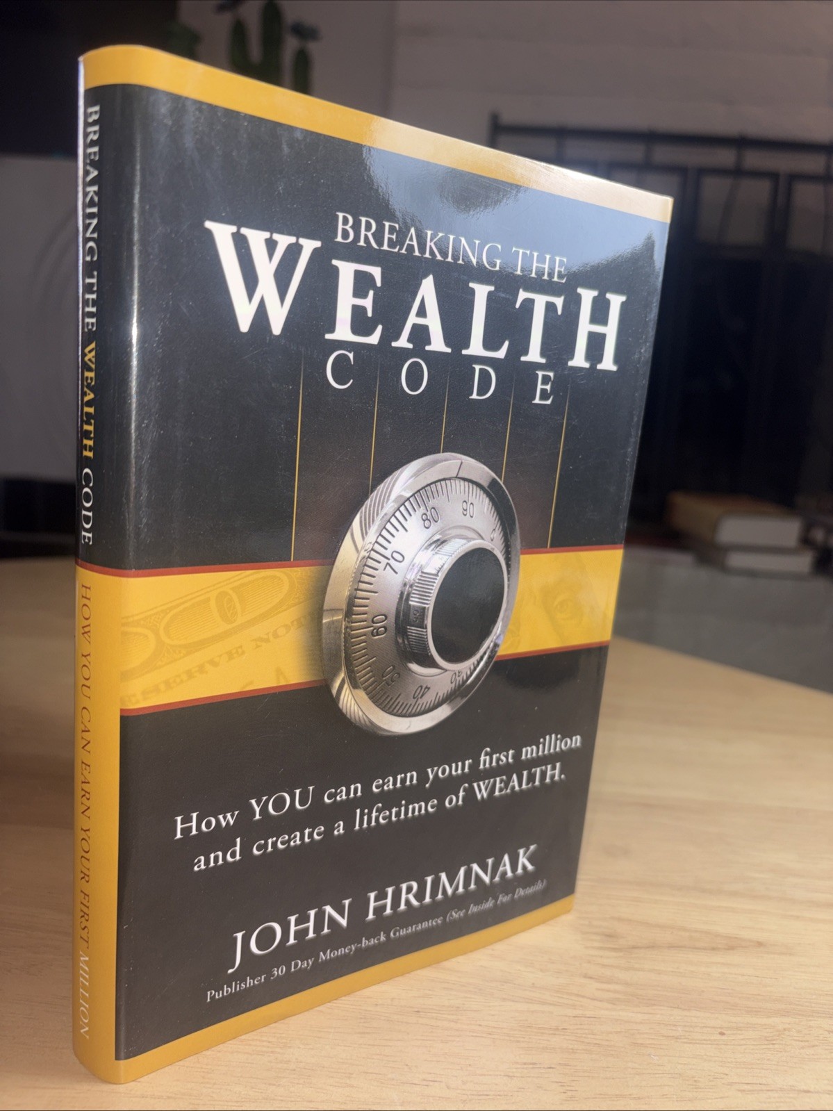 SIGNED ~ Breaking the Wealth Code John Hrimnak 2008 1st Ed HCDJ ~ NEW