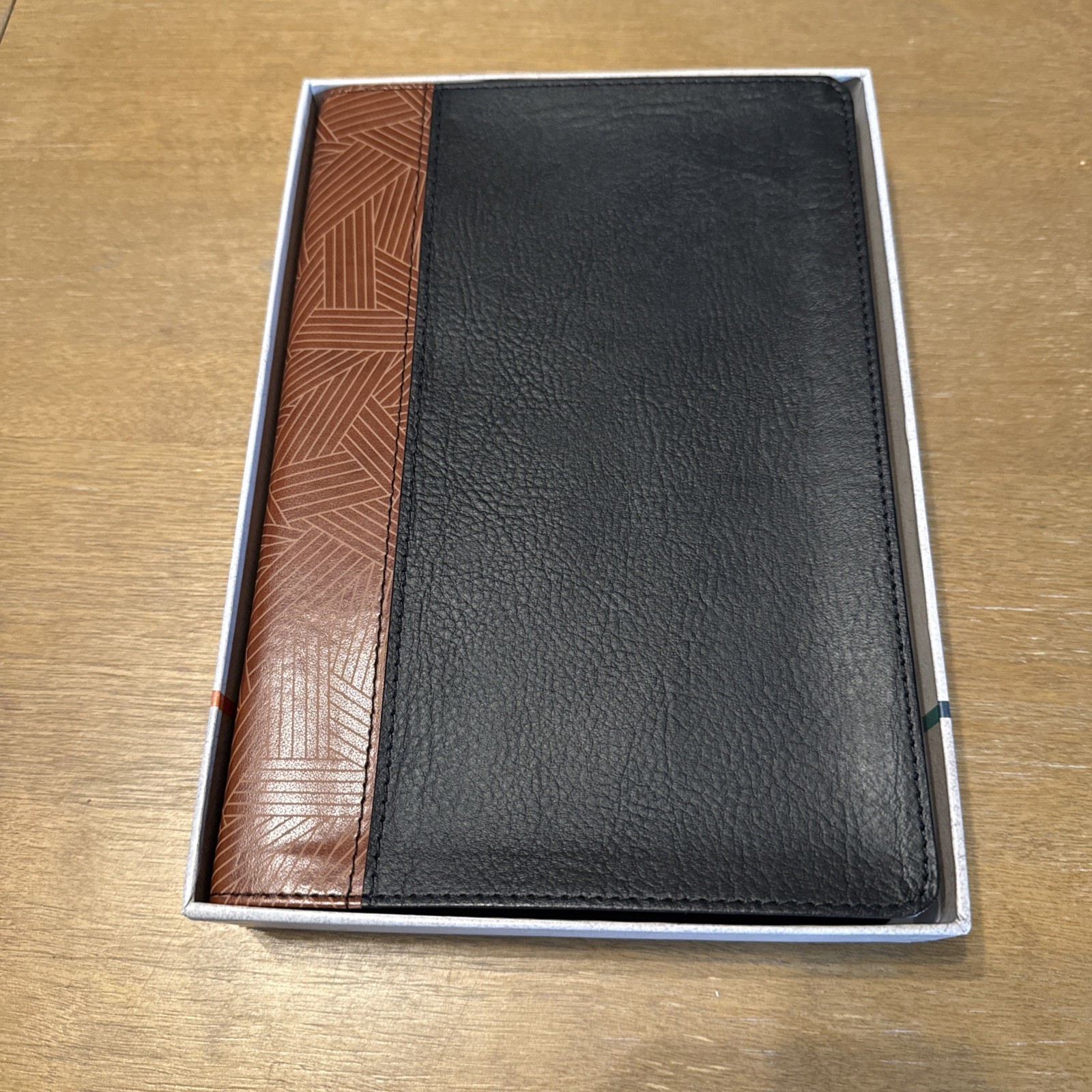 CSB Rainbow Study Bible, Black/Tan LeatherTouch by C. S. B. Bibles CSB Bibles