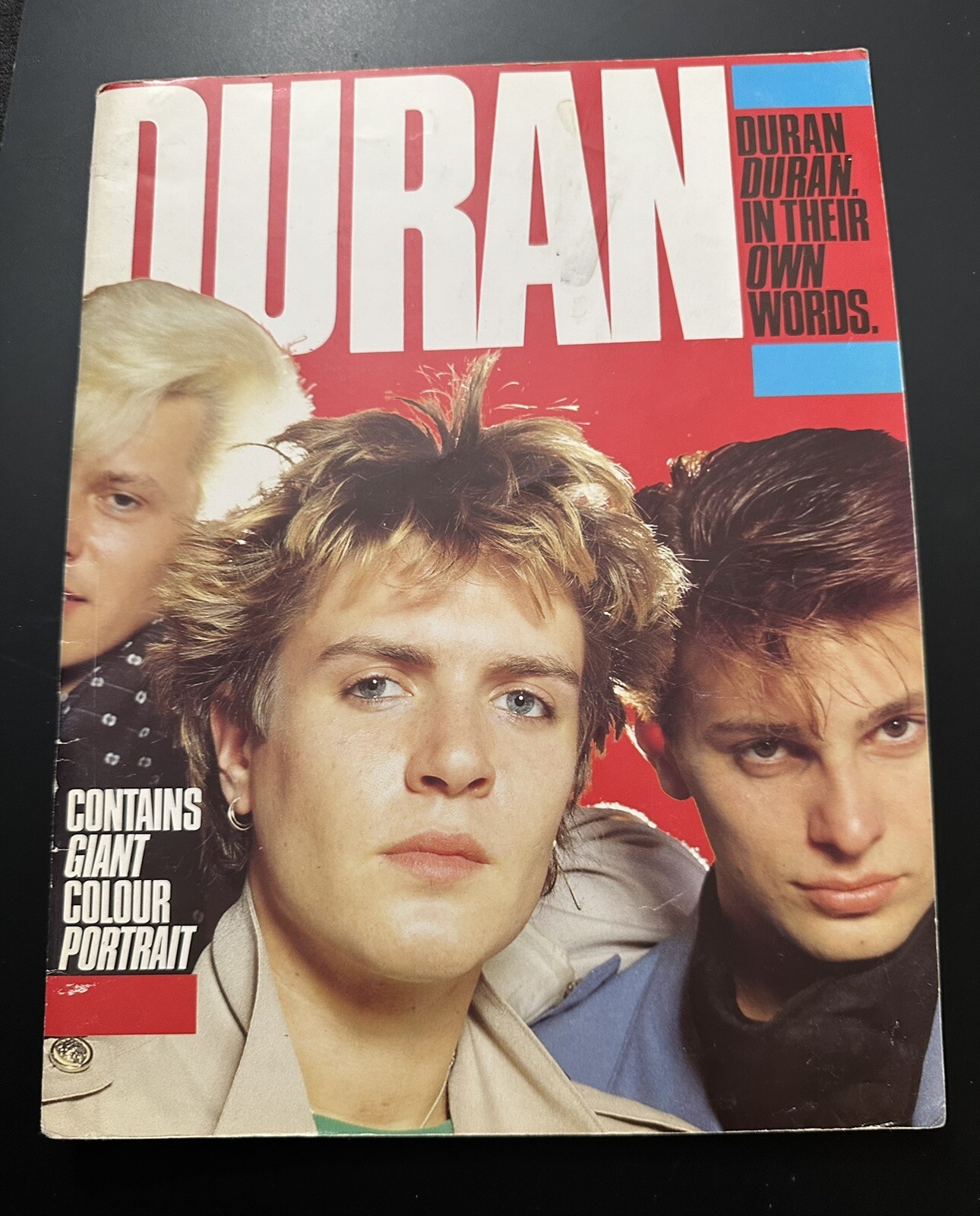 Duran Duran Soft Cover Book “In Their Own Words” 32 pages Very Good Condition