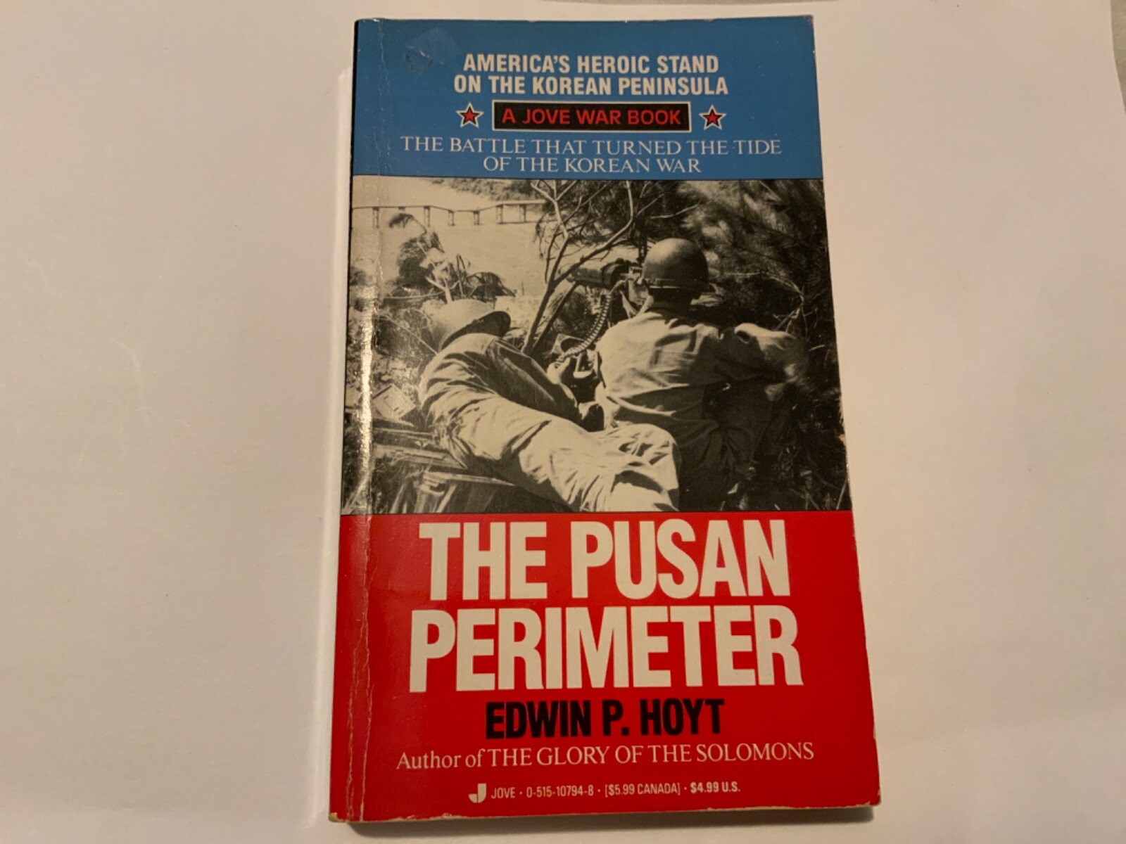 THE PUSAN PERIMETER By Edwin P. Hoyt JOVE WAR BOOK