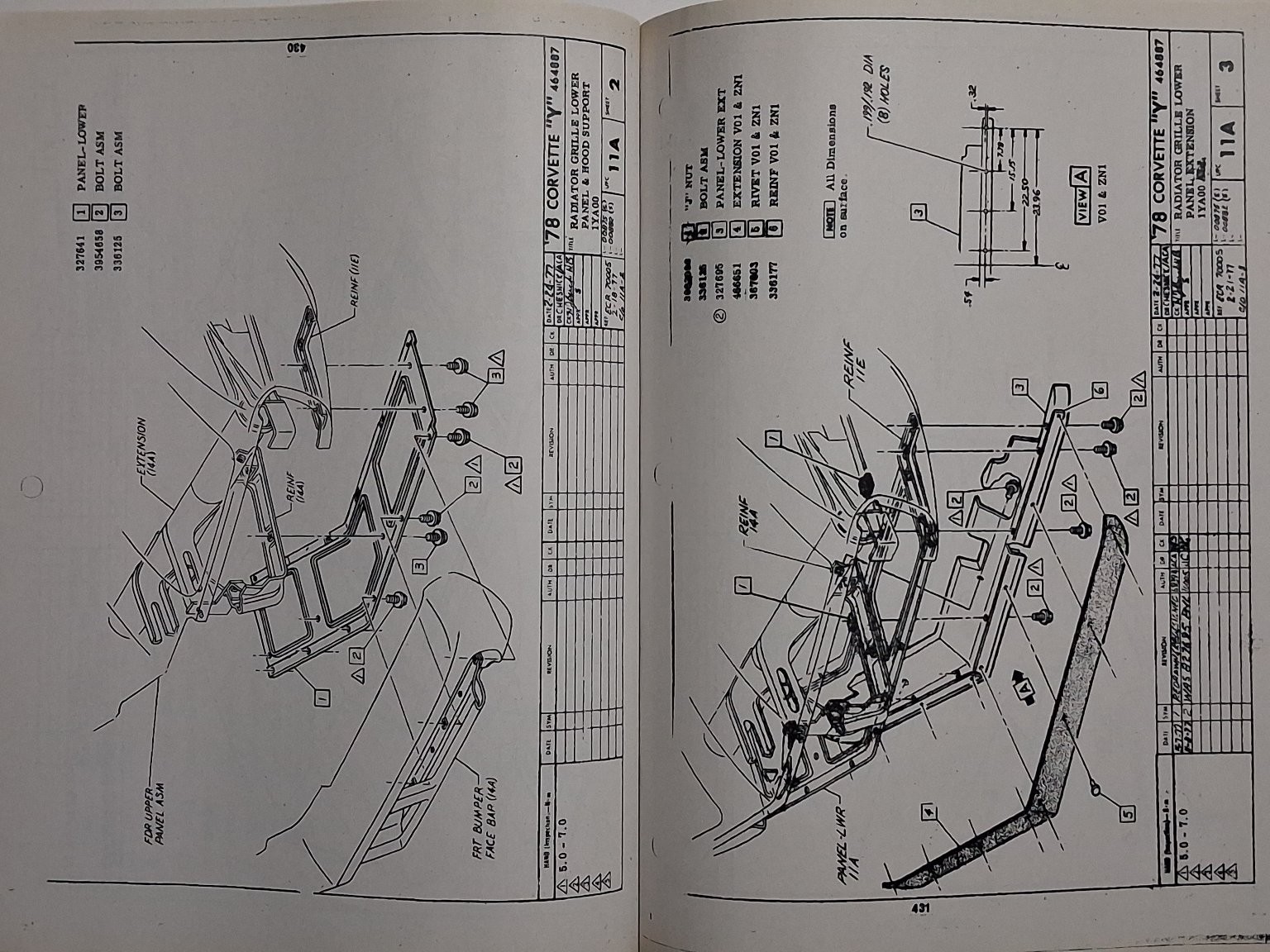 1978 Corvette Factory Assembly Manual Chevrolet Auto Repair Reference Book