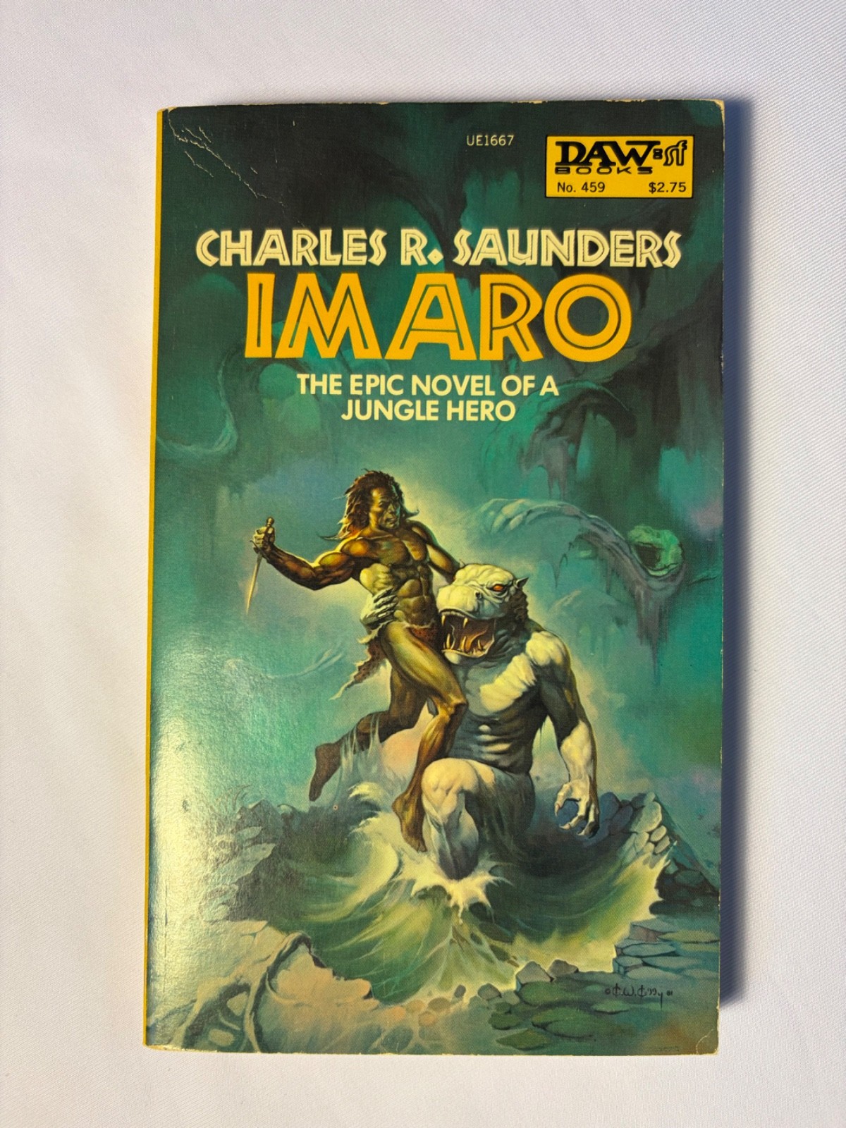 Charles R. Saunders – First three Imaro PAPERBACKS Daw 1st editions