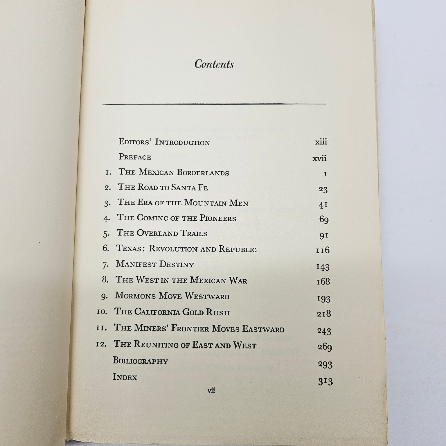 Far Western Frontier 1830-1860 Ray Allen Billington 1956 HC Ex-Lib