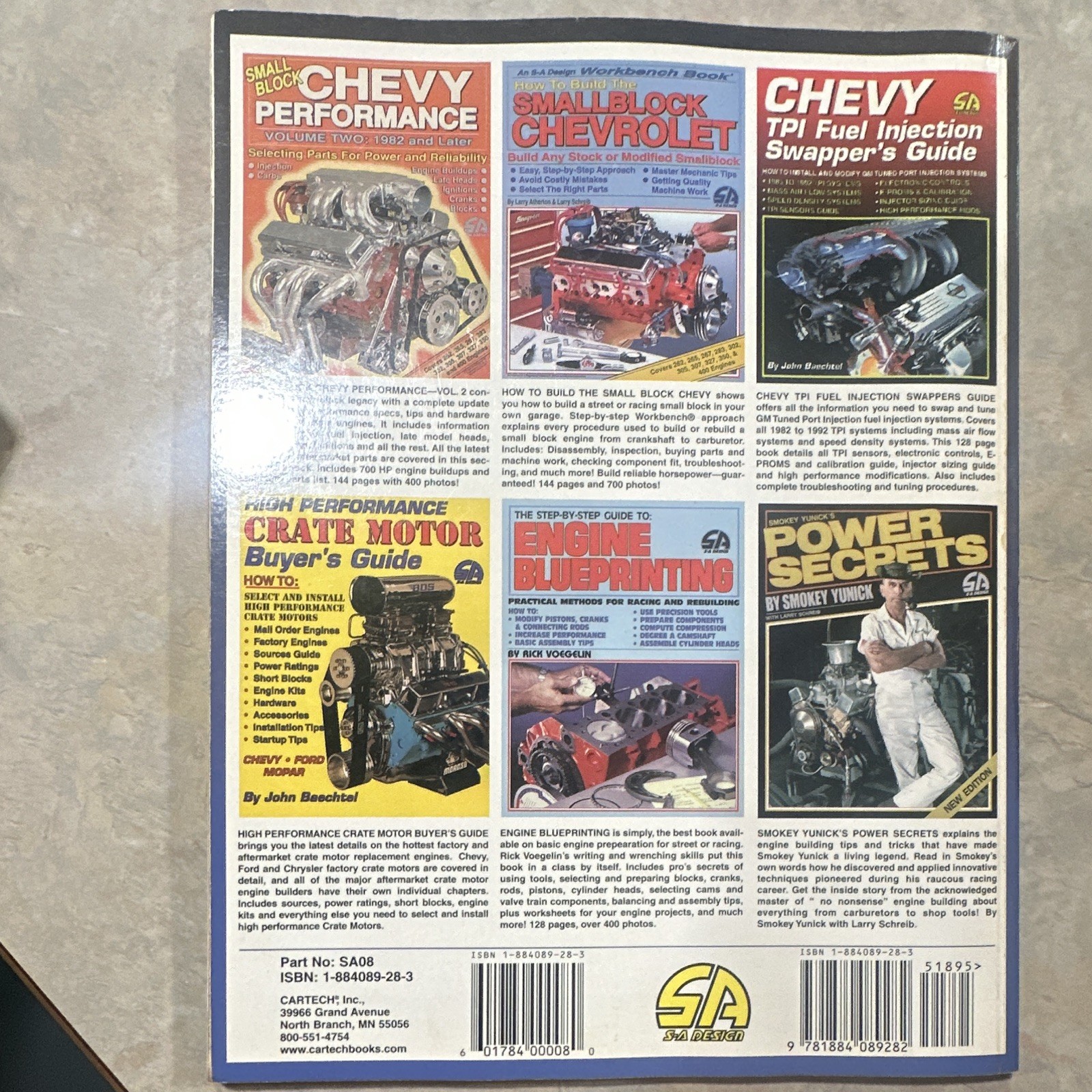 Cartech Super Tuning & Modifying Holley Carburetors Rev Dave Emanuel PB