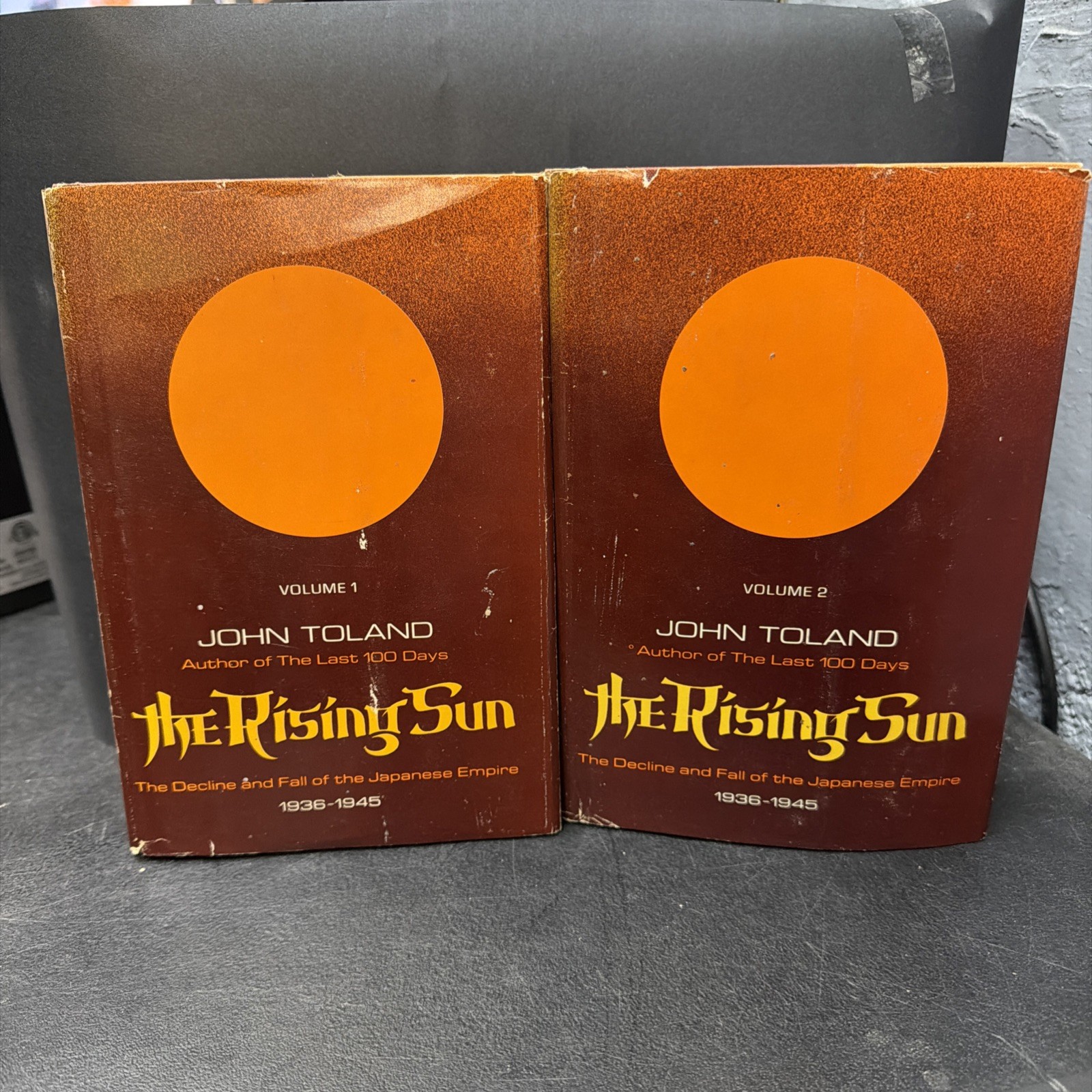 The Rising Sun Volumes 1 & 2 Hardcover Books John Toland 1970