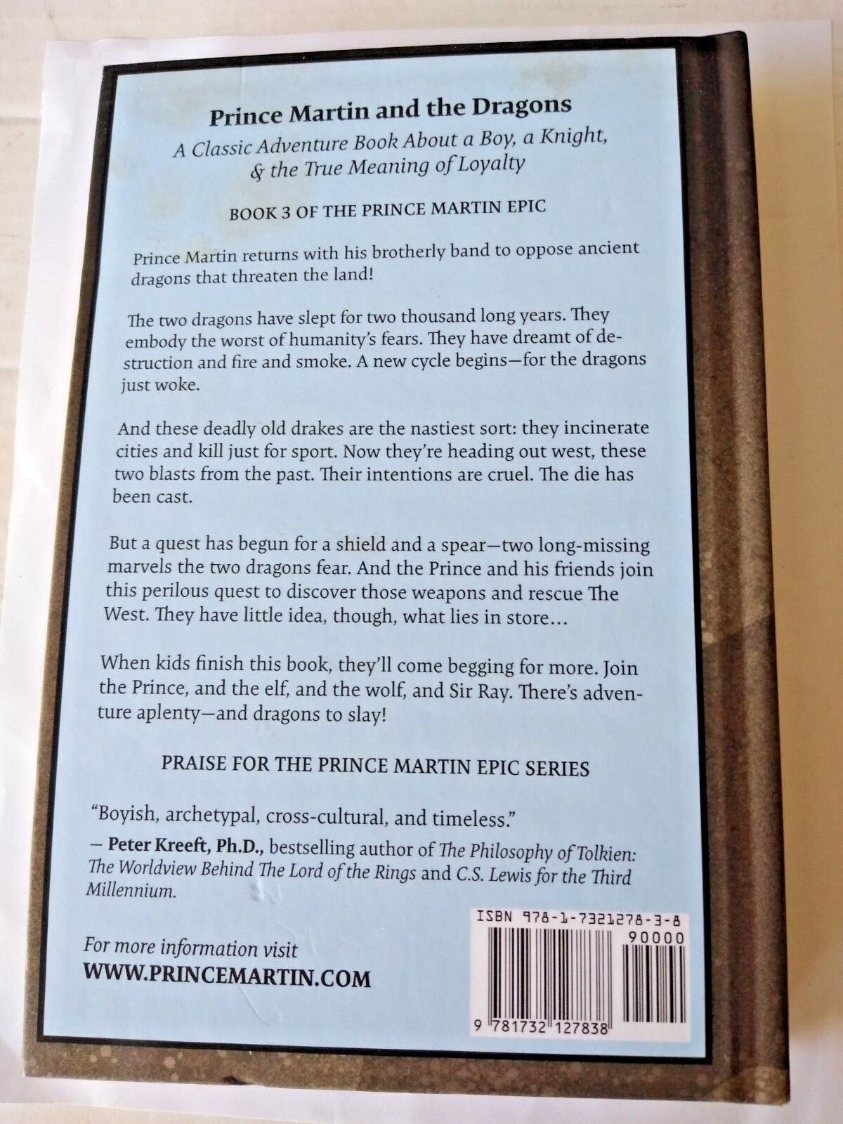 Prince Martin and the Dragons: A Classic Adventure Book About a Boy, a Knight,W3