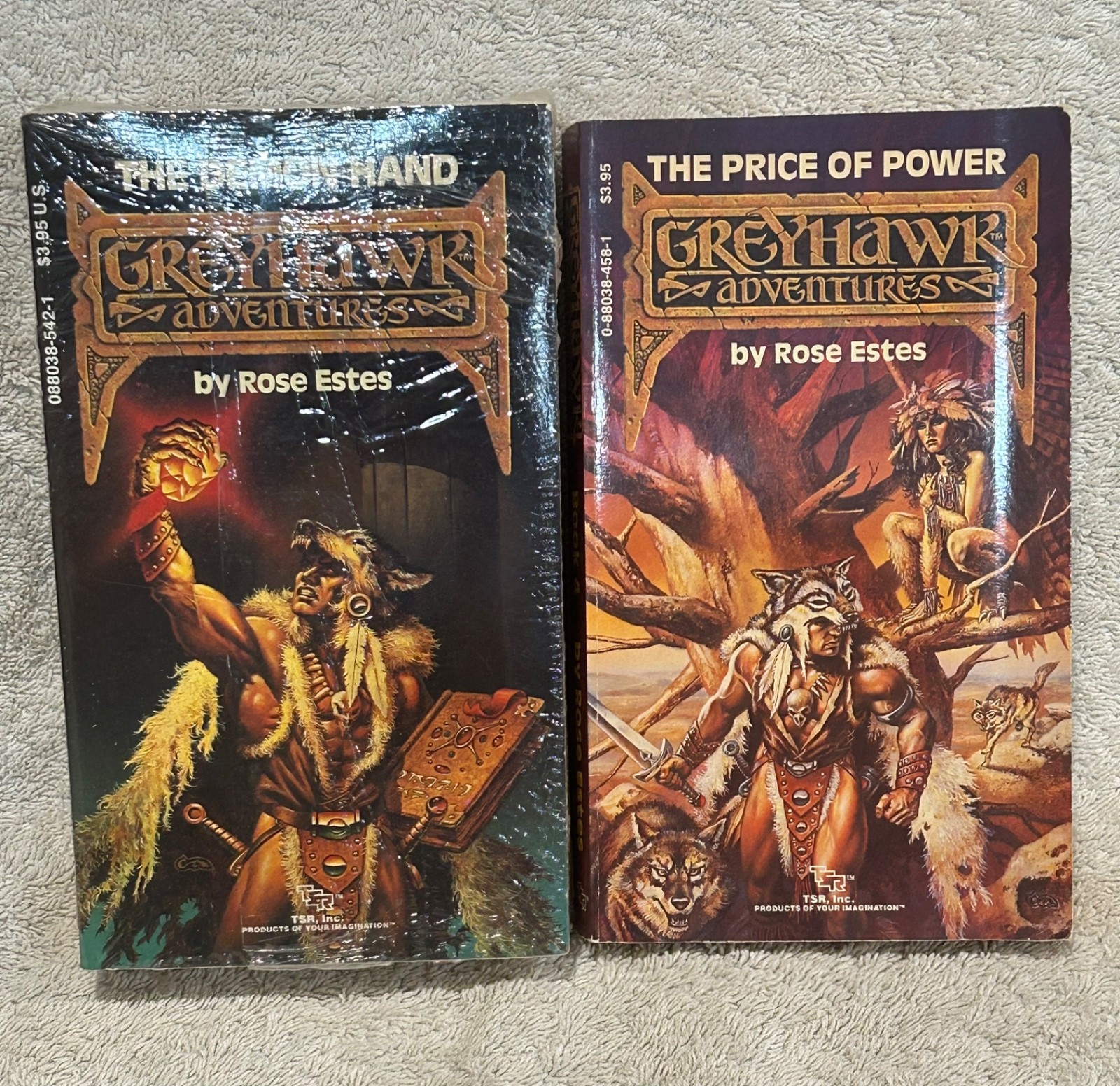 Greyhawk Adventures Rose Estes Books (#4 Used)-(#5-6 NEW SEALED)