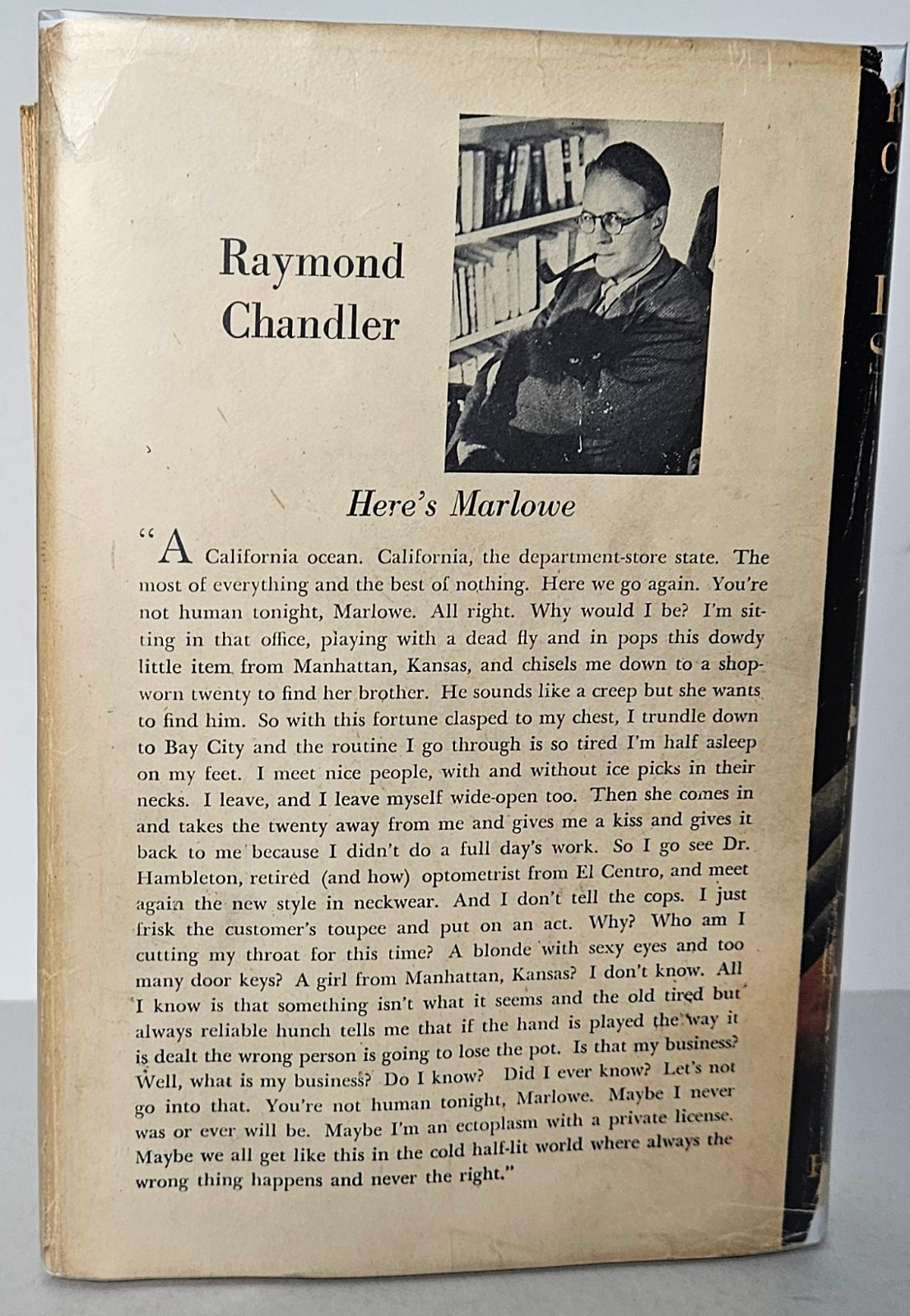 The Little Sister by Raymond Chandler Rare First Edition Variant, Houghton 1949