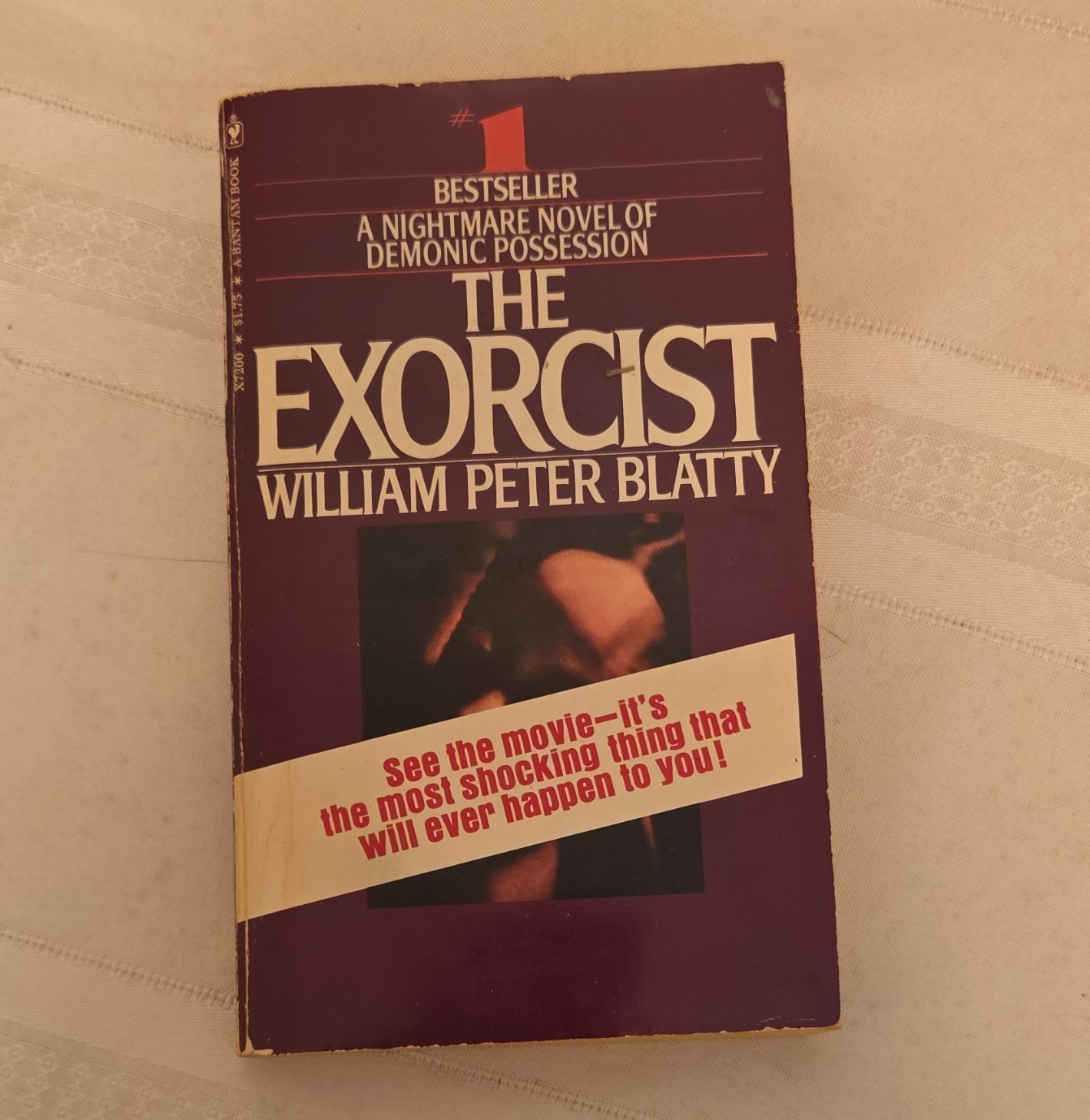 William Peter Blatty The Exorcist Bantam Paperback 1971 Inscribed Unabridged