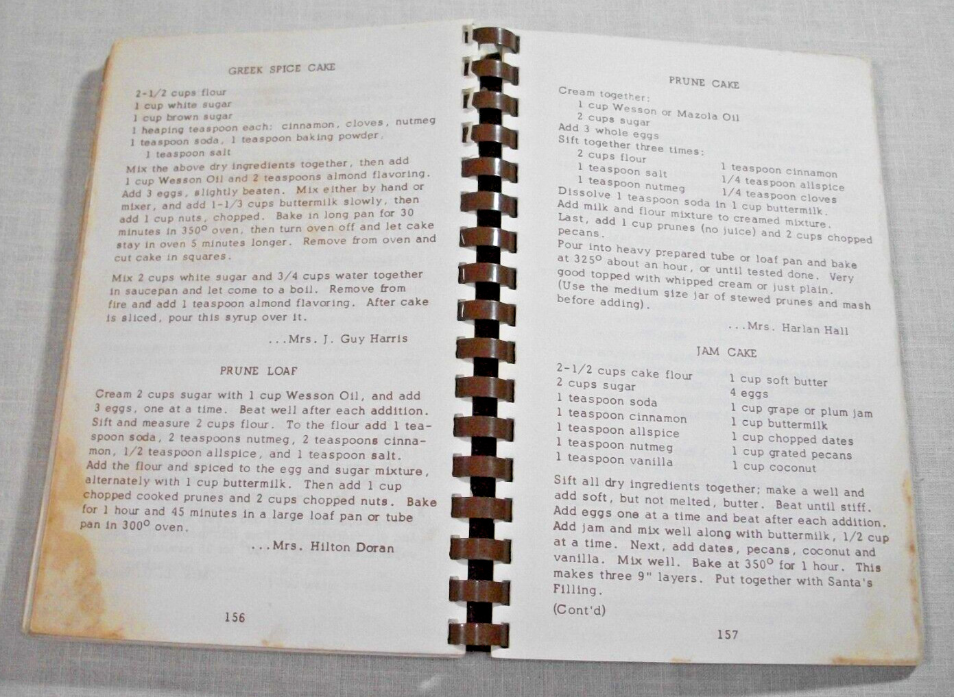 VINTAGE 1962 CONTEMPORARY COOKING COOKBOOK STUDY CLUB ODESSA TEXAS