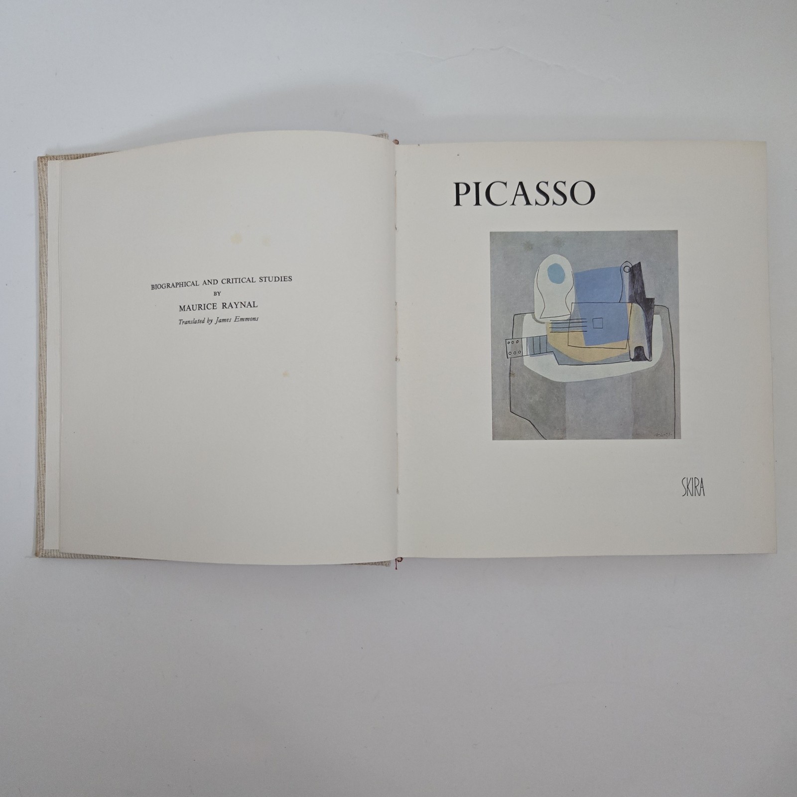 Picasso: Biographical & Critical Studies: Raynal – Great Tipped In Color Plates
