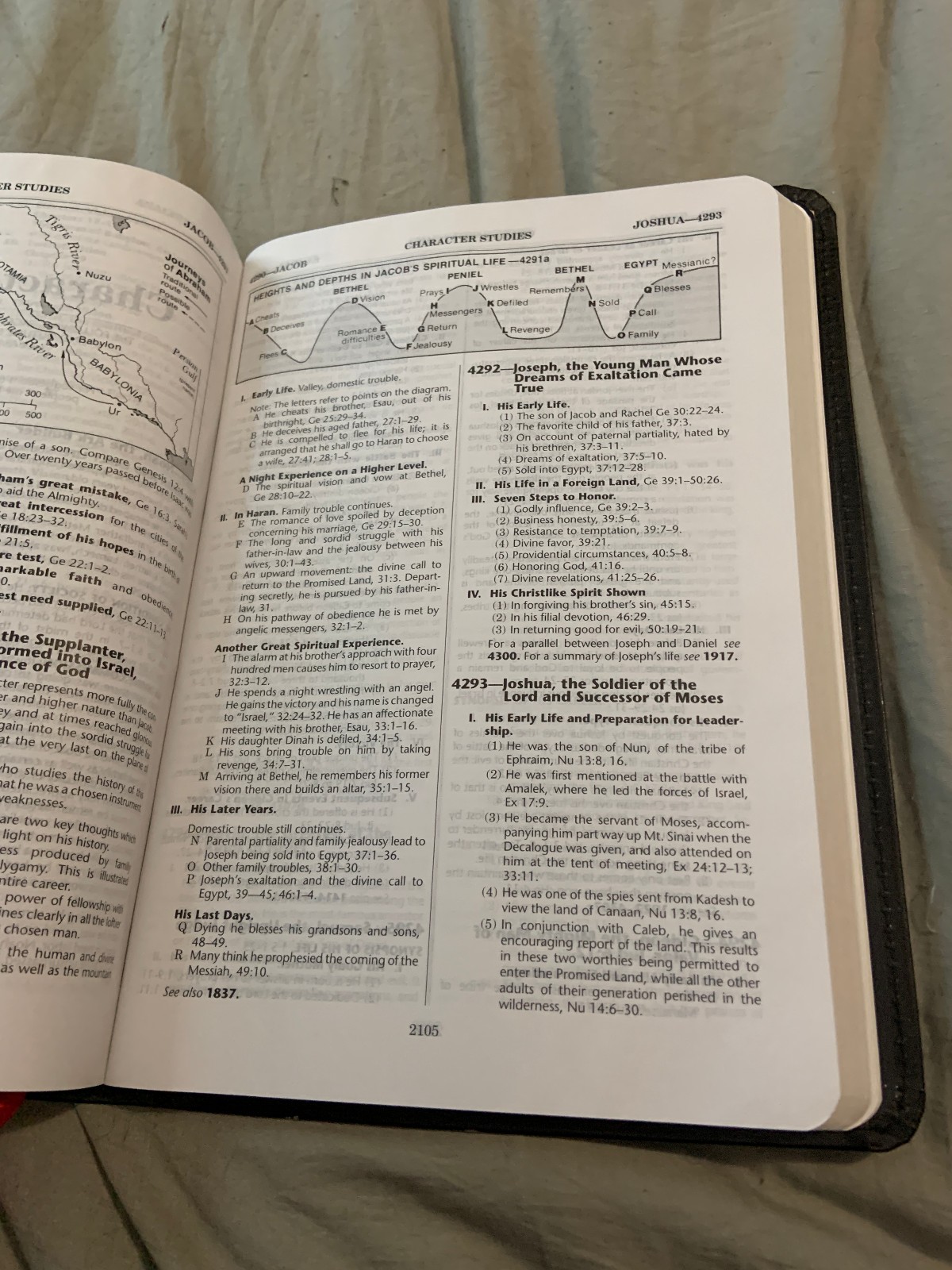 Thompson Chain Reference Bible – NKJV- Zondervan- Black Bonded Leather -1997