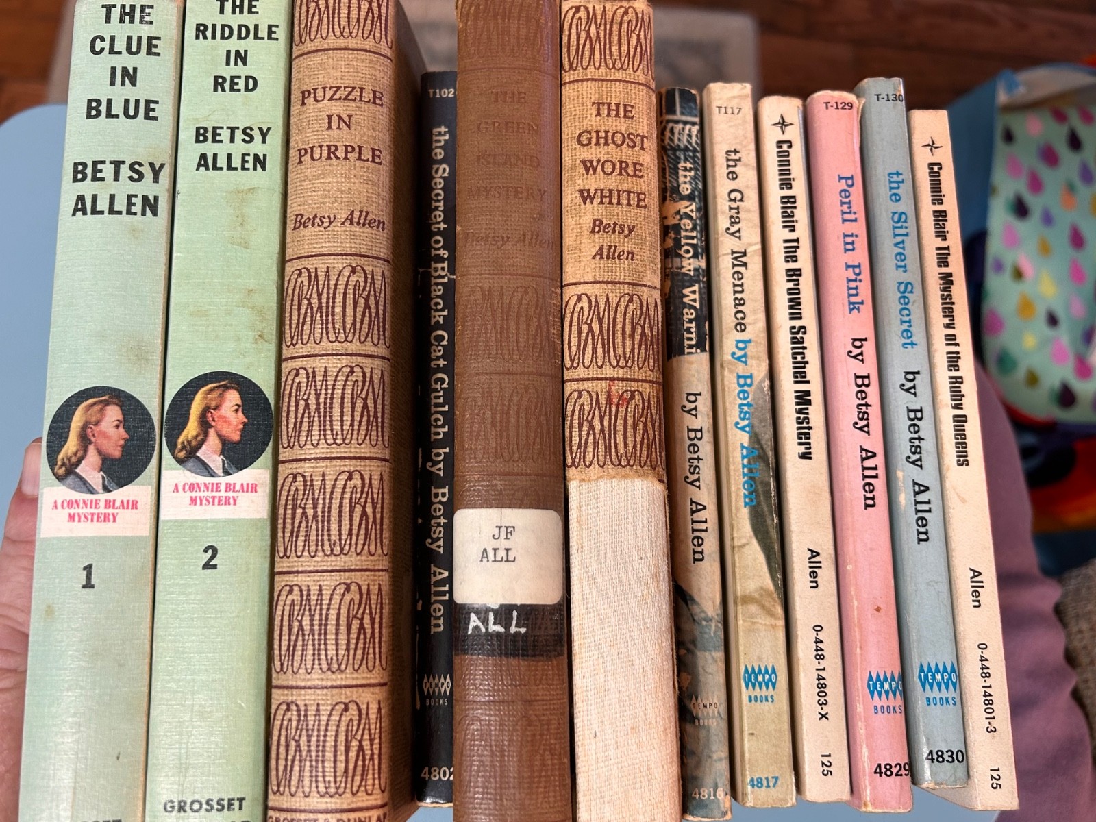 Connie Blair set of 12 vintage books by Betsy Allen