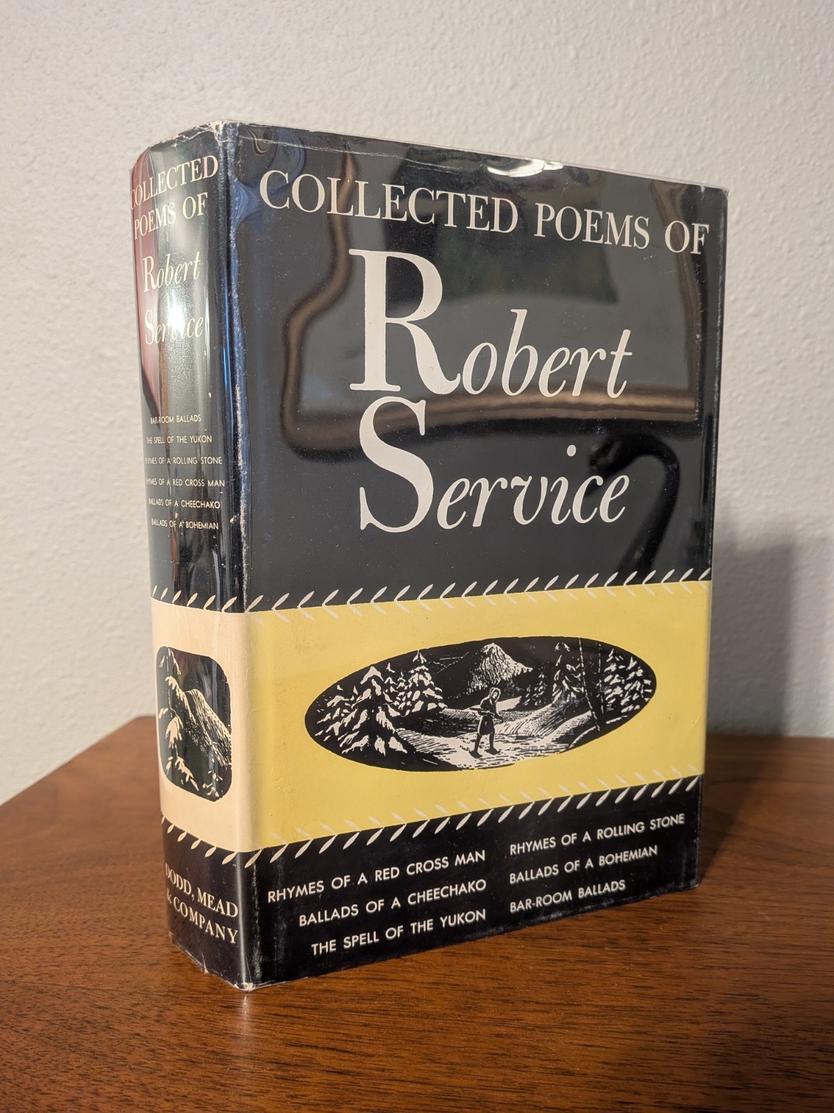 Collected Poems – Robert Service – 1940 HC/DJ – Dodd Mead – Yukon Poetry Classic