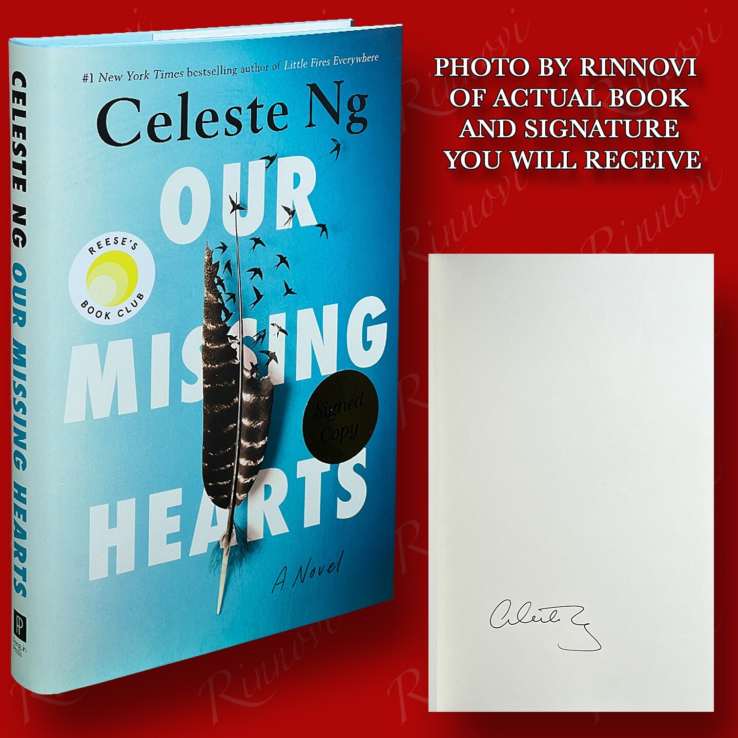 Our Missing Hearts SIGNED Celeste Ng (2022,HC,1st/1st) BRAND NEW