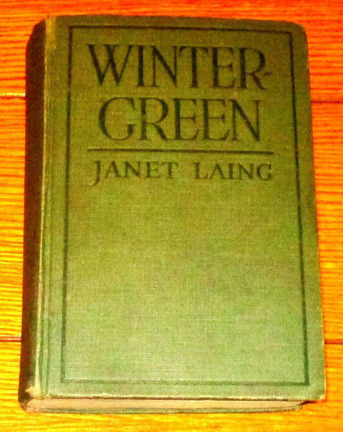 Wintergreen “A Tale of The Reconstruction” by Janet Laing 1922 H/C 303 Pages