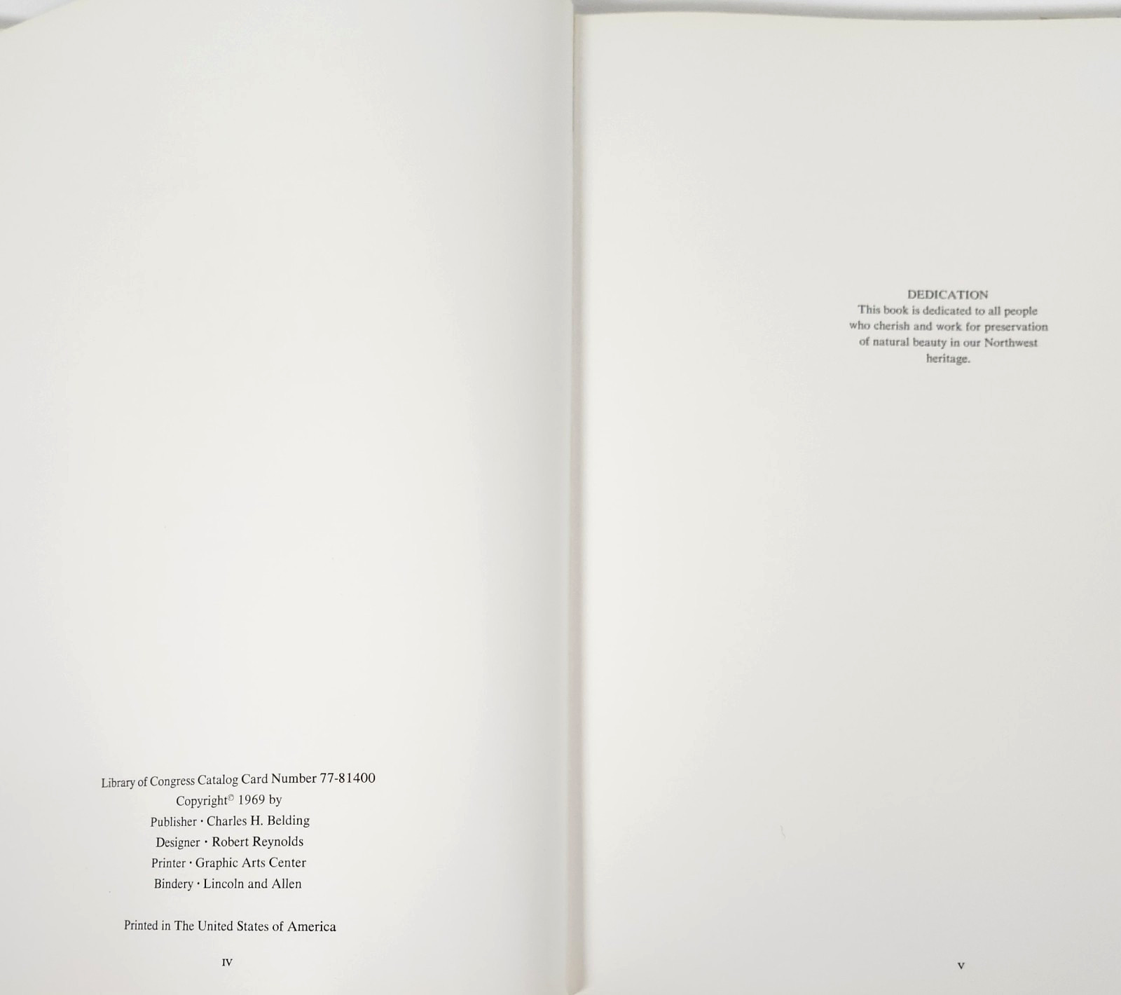 Northwest Heritage: The Cascade Range by Ray Atkeson 1st Ed 1969 HC Pacific NW
