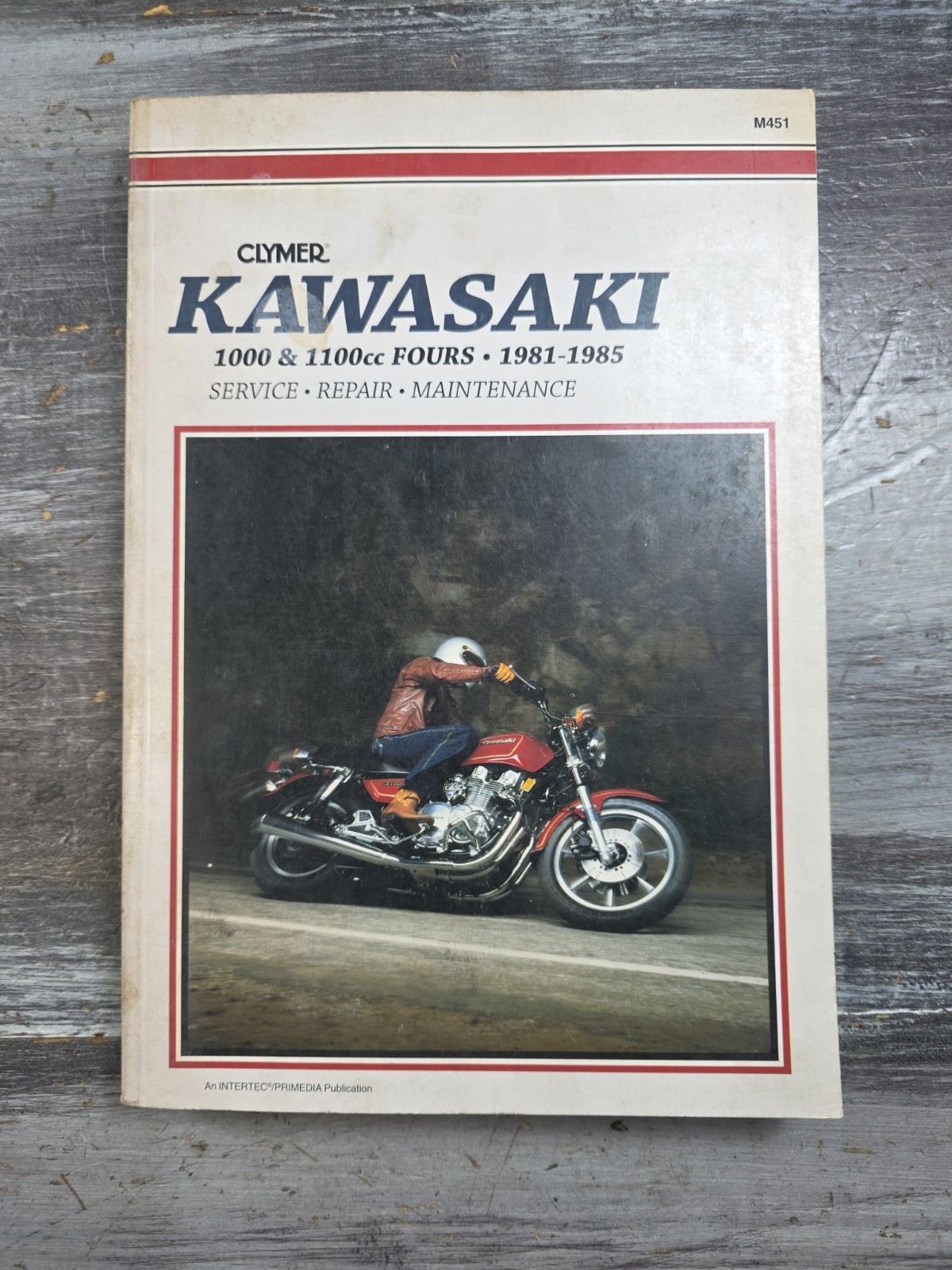 Clymer Service Repair Maintenance Manual M451 Kawasaki 1000 & 100cc Fours 81-85