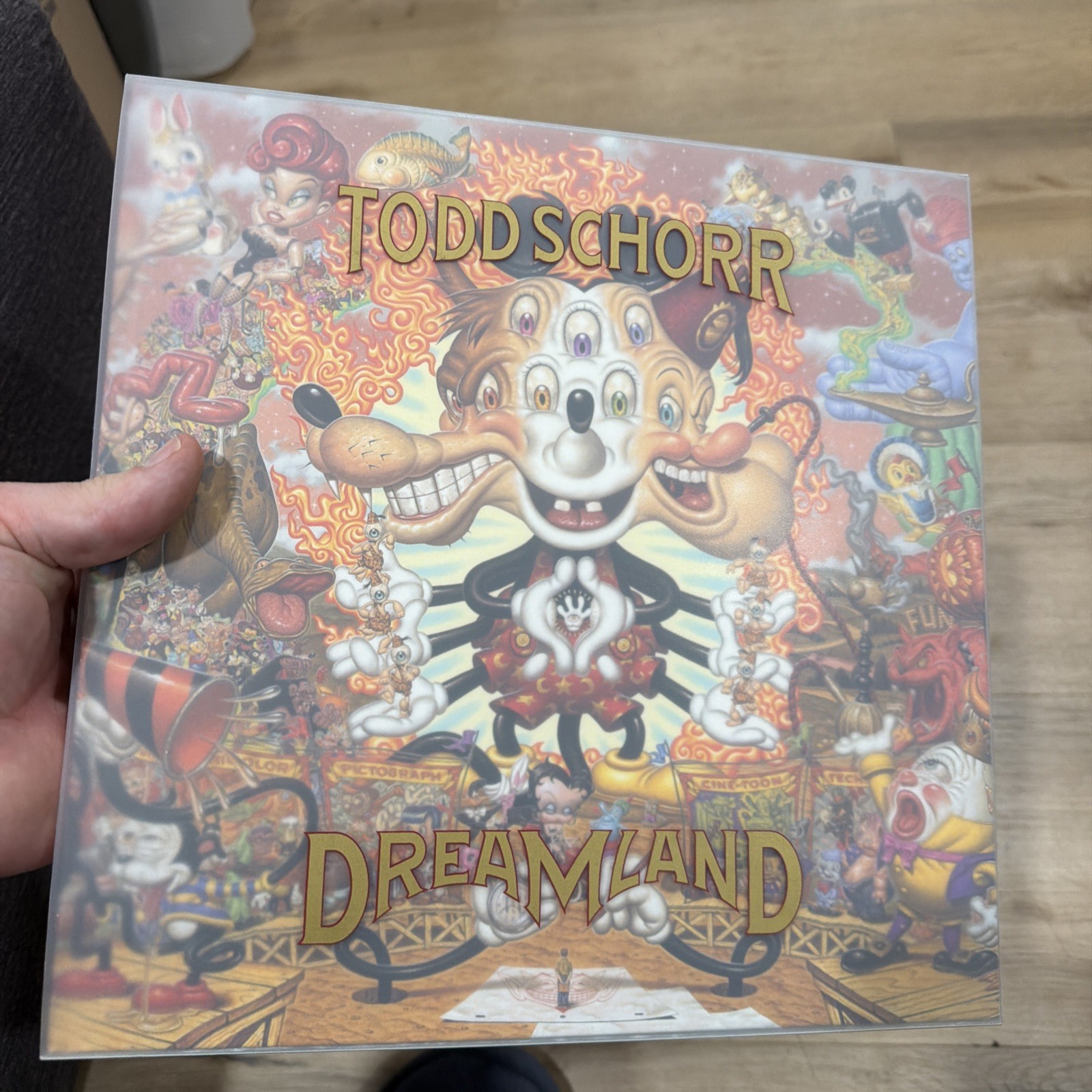 Out Of Print Todd Schorr • Dreamland •Art Hard Cover Book Slipcase 1st Edition