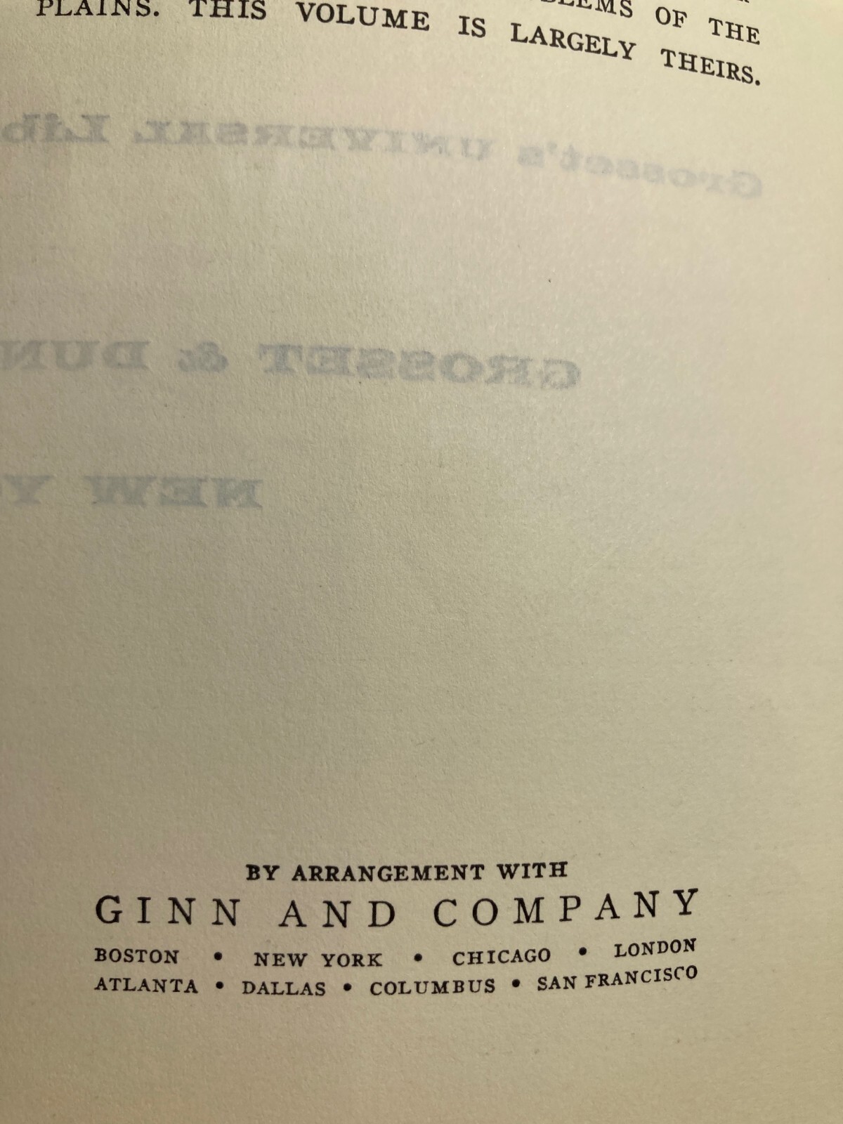 The Great Plains, by Walter Prescott Webb SC 1931 (SAME DAY SHIPPING)