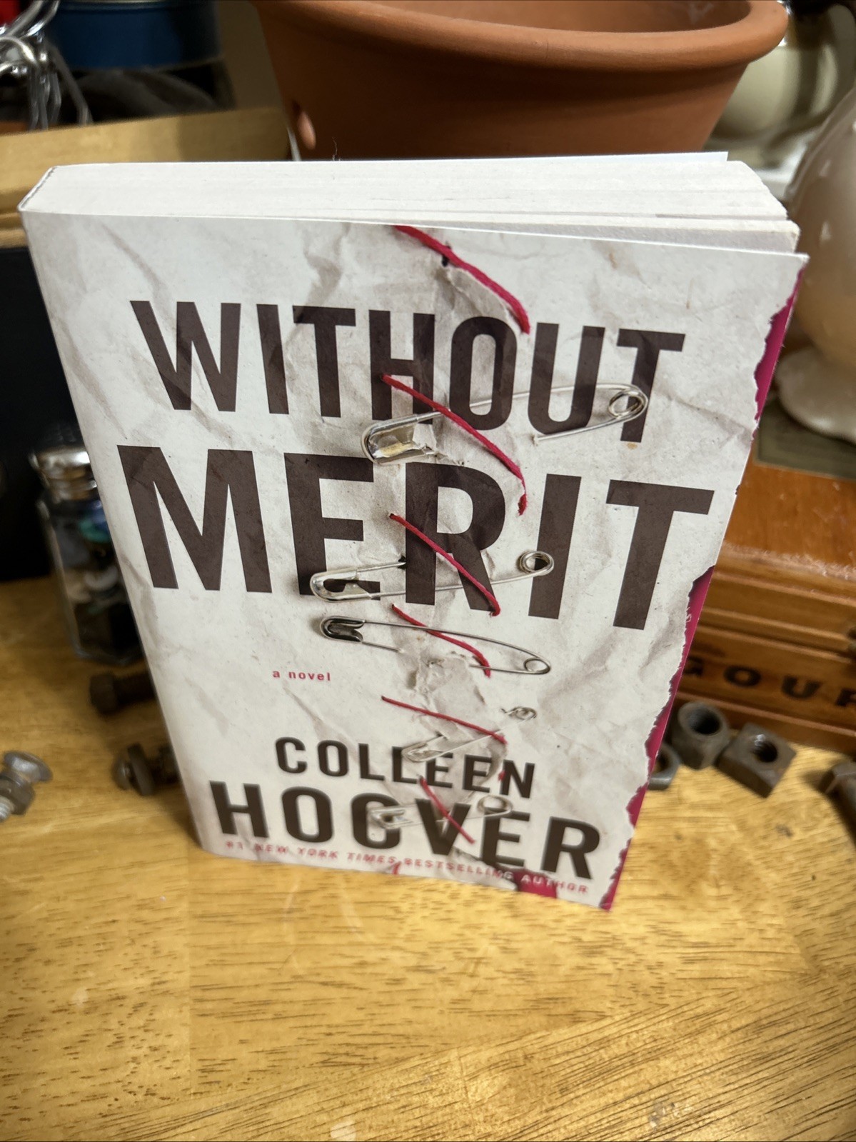 Without Merit : A Novel by Colleen Hoover (2017, Trade Paperback)
