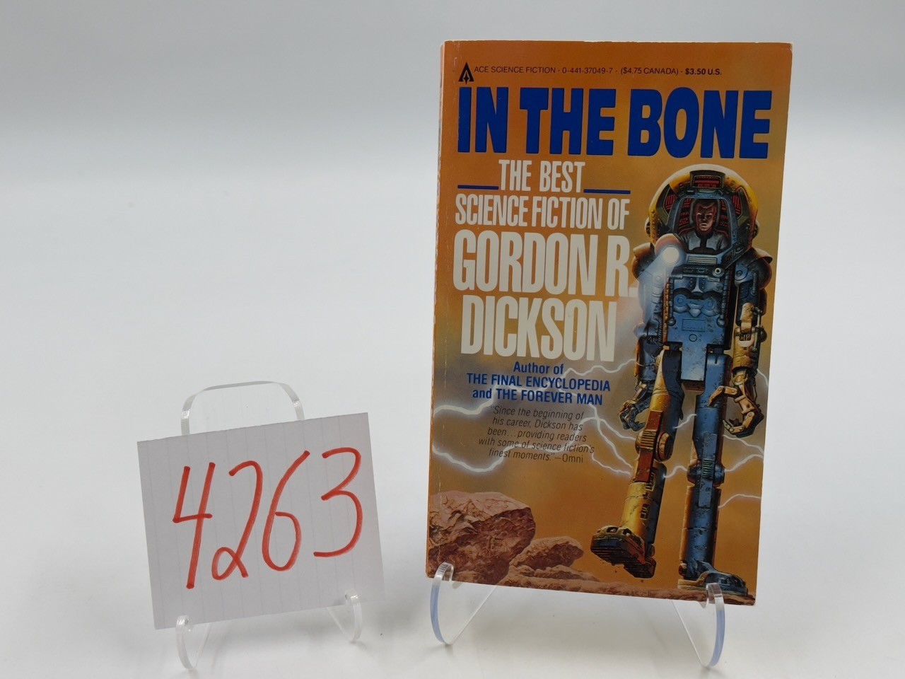 In The Bone – The Best Science Fiction of Gordon R. Dickson, PB Ace 3/1987