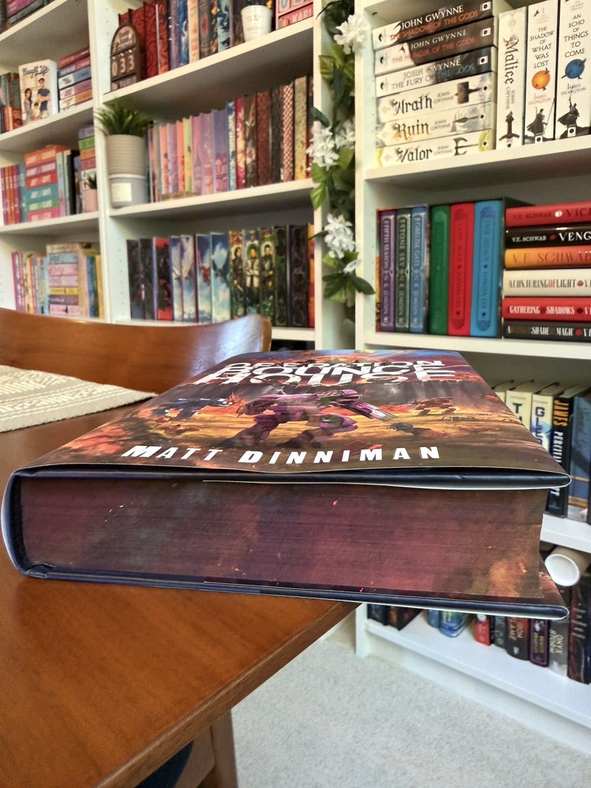 HAND SIGNED Broken Binding Operation Bounce House Matt Dinniman