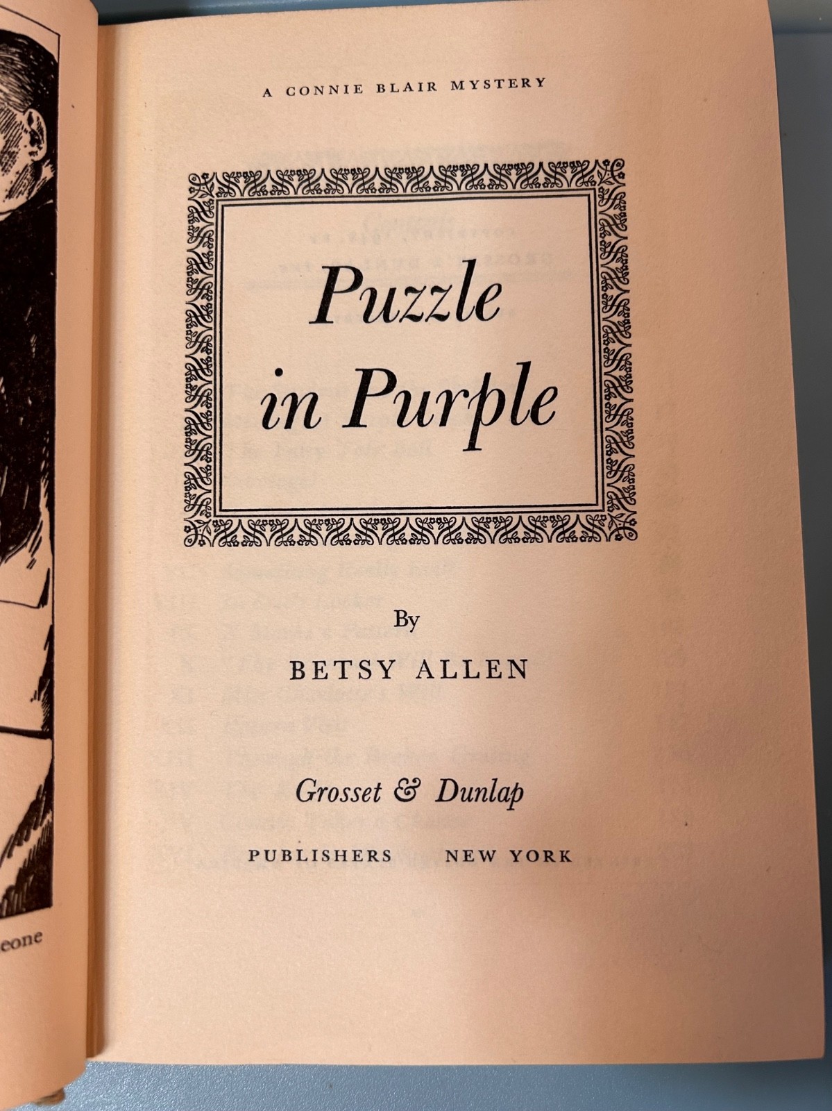 Connie Blair set of 12 vintage books by Betsy Allen