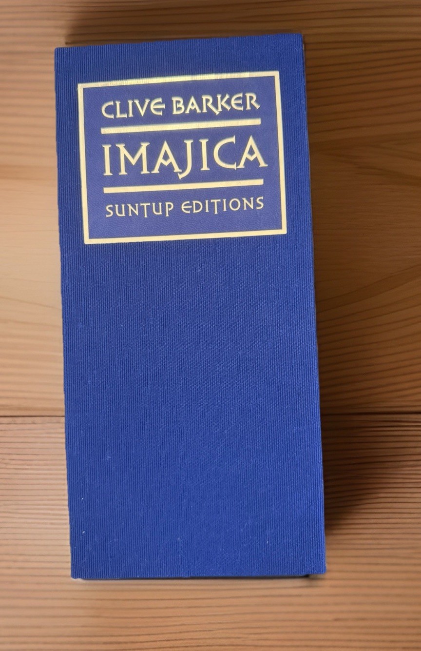 IMAJICA Signed by CLIVE BARKER SUNTUP NUMBERED Plus imaginer rare Prints