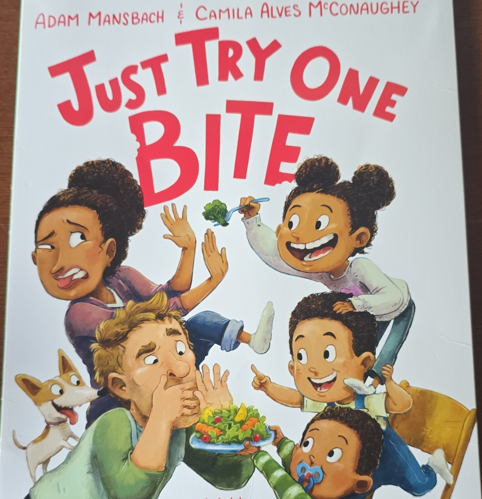 Adam Mansbach Camila Alves McConaughey Just Try One Bite Illustrated Book
