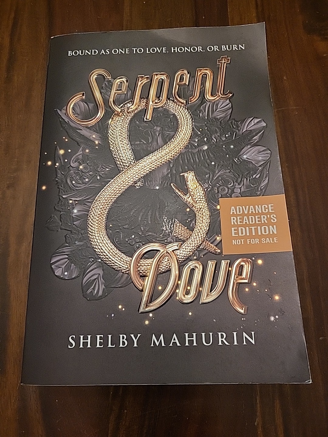 ARC – Serpent & Dove, Shelby Mahurin – Advance Reader Copy Uncorrected Proof