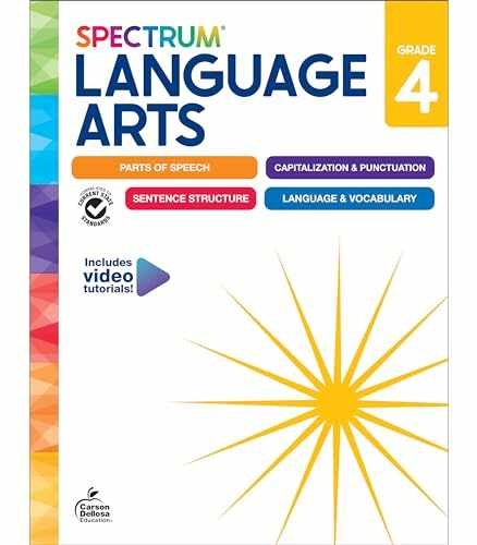 Spectrum Language Arts – Paperback, by Spectrum; Carson Dellosa – Very Good o