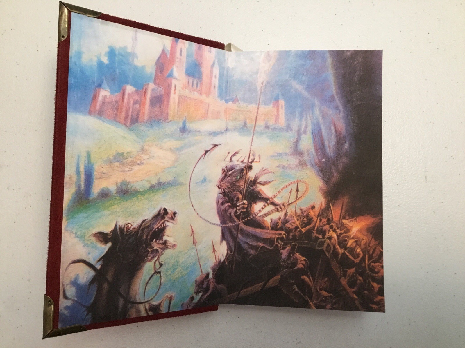 Redwall, Brian Jacques, Special Hardcover Edition, Custom Bound in Sudede