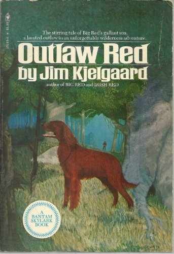 Outlaw Red (A Bantam Skylark book) – Paperback, by Jim Kjelgaard – Acceptable