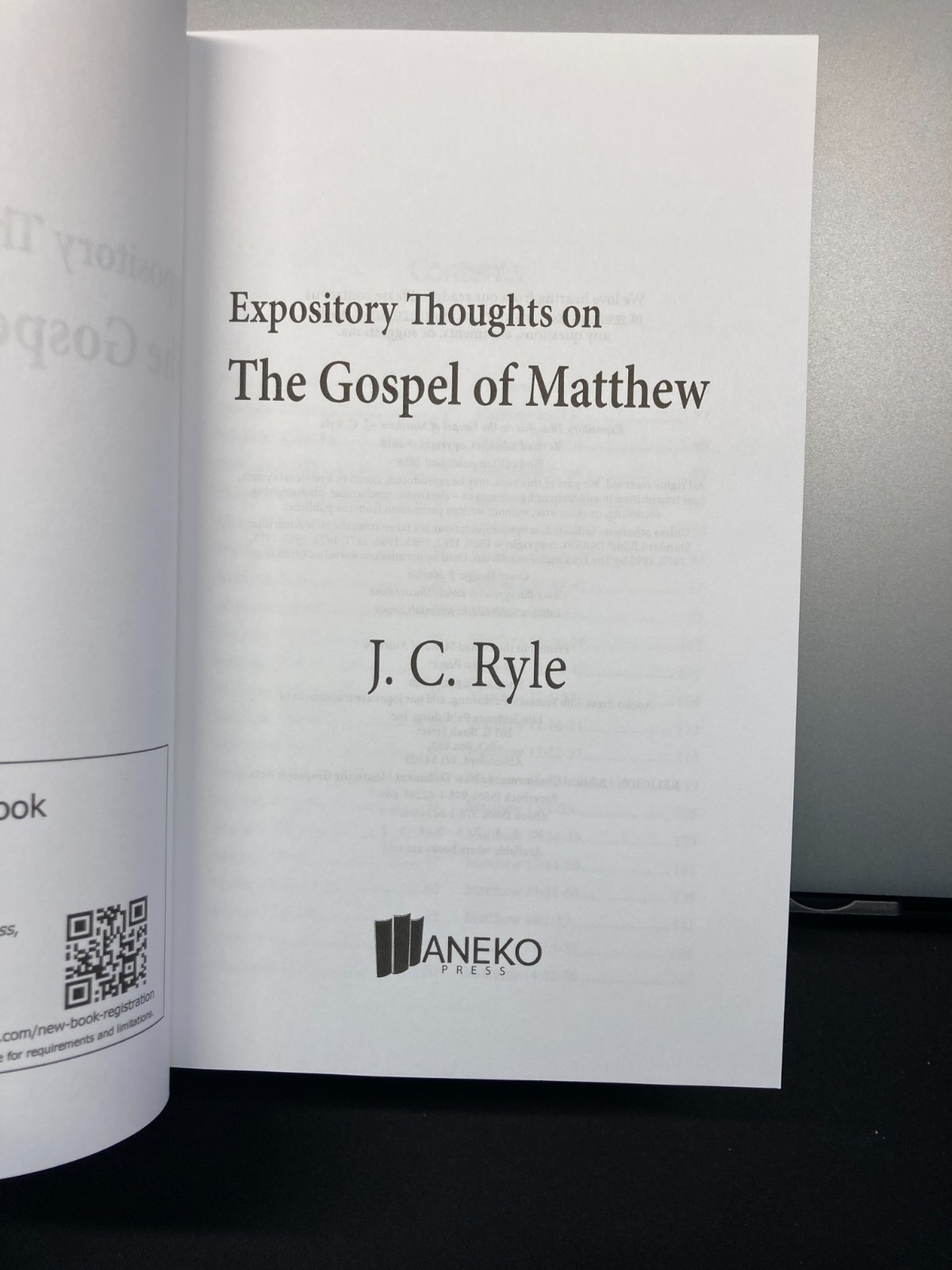 Expository Thoughts on the Gospels (Complete 4 Vol Set) by Ryle, John Charles
