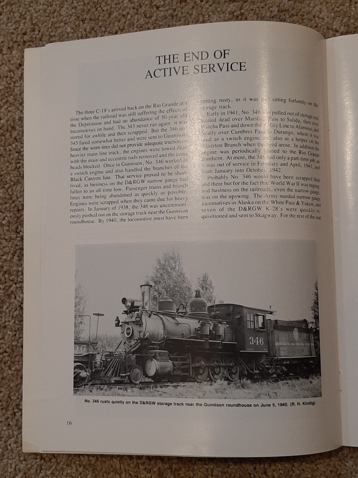 Locomotive 346: The First Hundred Years – by Dirk P Ramsey & George E Lawrence