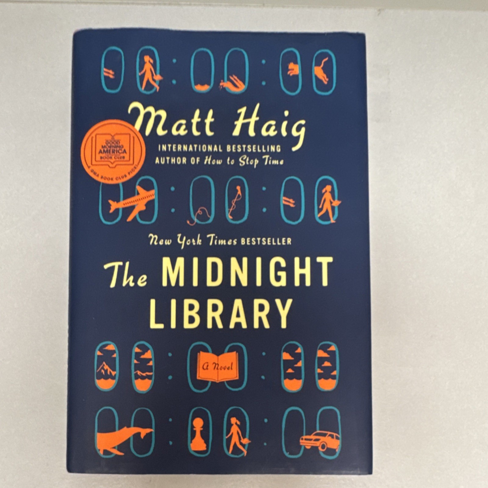 The Midnight Library by Matt Haig, Hardcover, Penguin, 2020, Fantasy/Time Travel