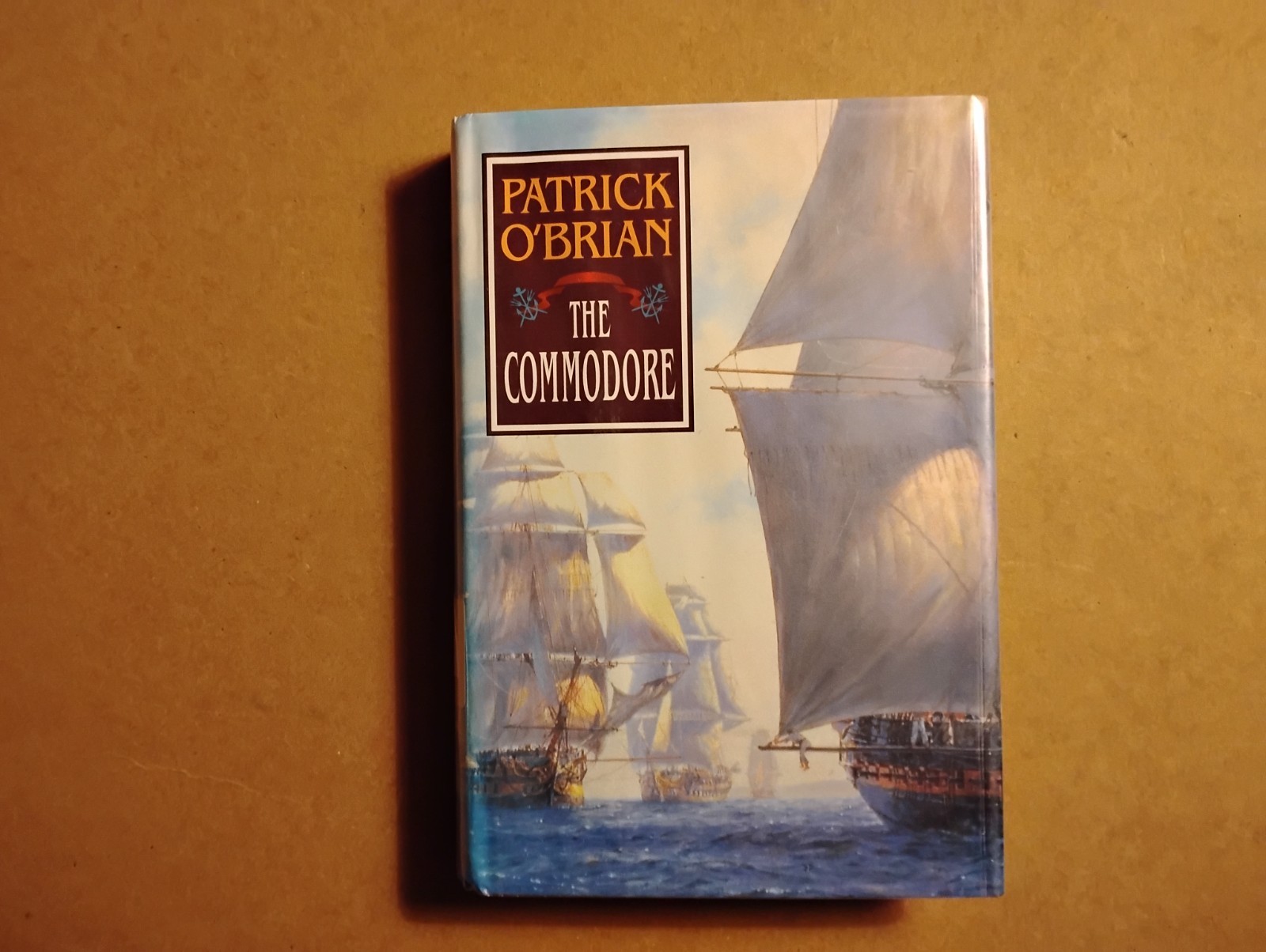 3 Patrick O’Brian Books Hardcover Yellow Admiral – Blue at the Mizzen Commodore